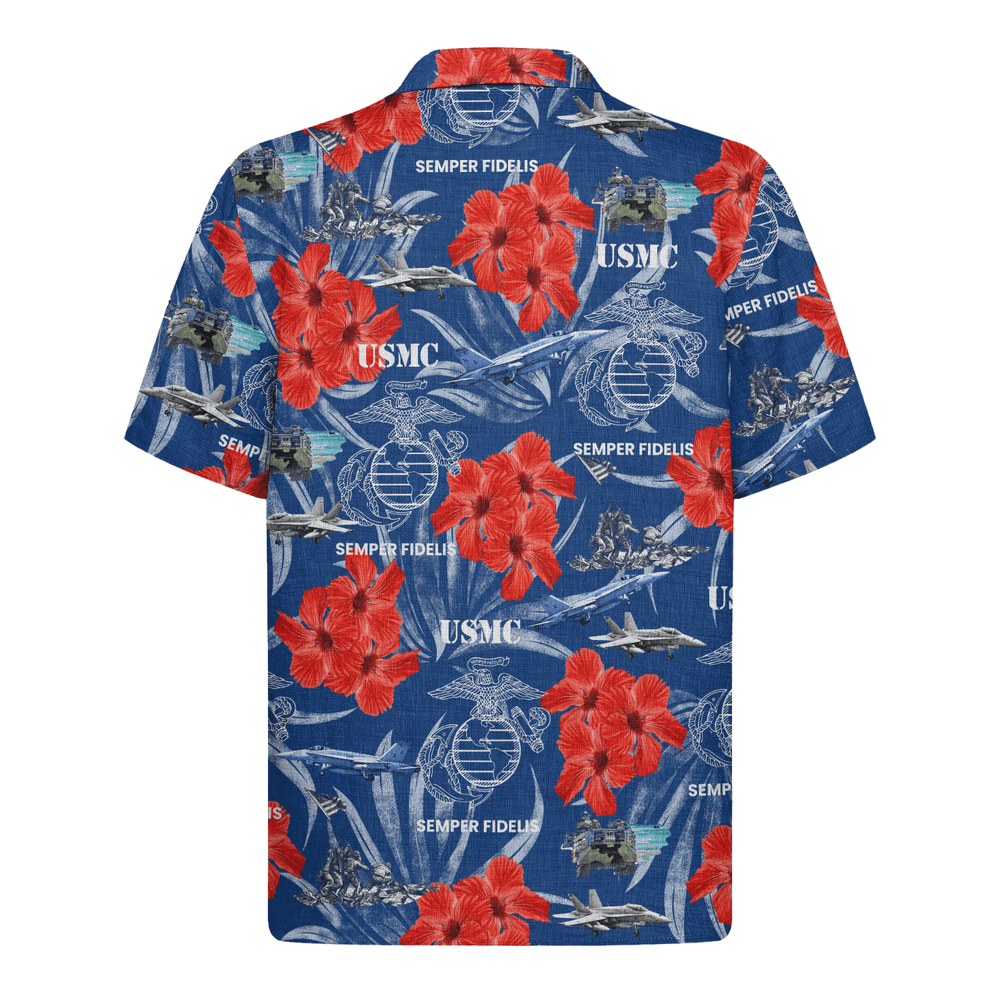 US MARINE 250th Years Of Service Hawaiian Shirt