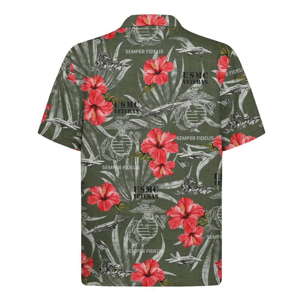 US MARINE VETERAN 250th Years Of Service Hawaiian Shirt