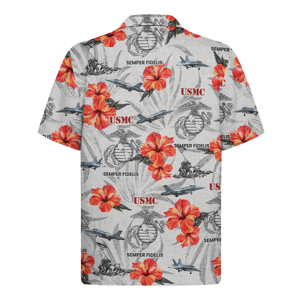 US MARINE 250th Years Of Service Hawaiian Shirt