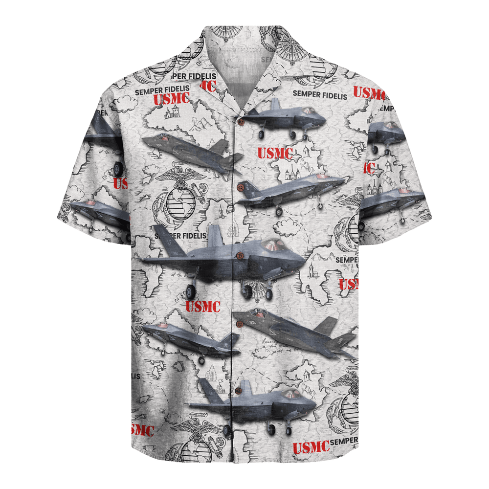 US MARINE 250th Years Of Service Hawaiian Shirt