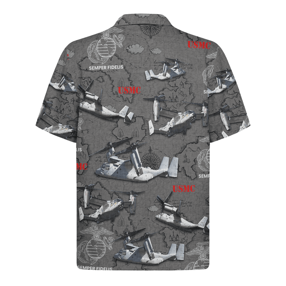 US MARINE 250th Years Of Service Hawaiian Shirt
