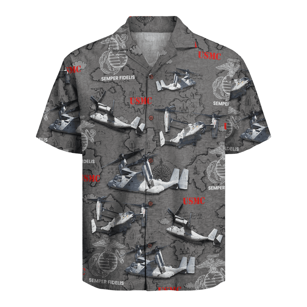 US MARINE 250th Years Of Service Hawaiian Shirt