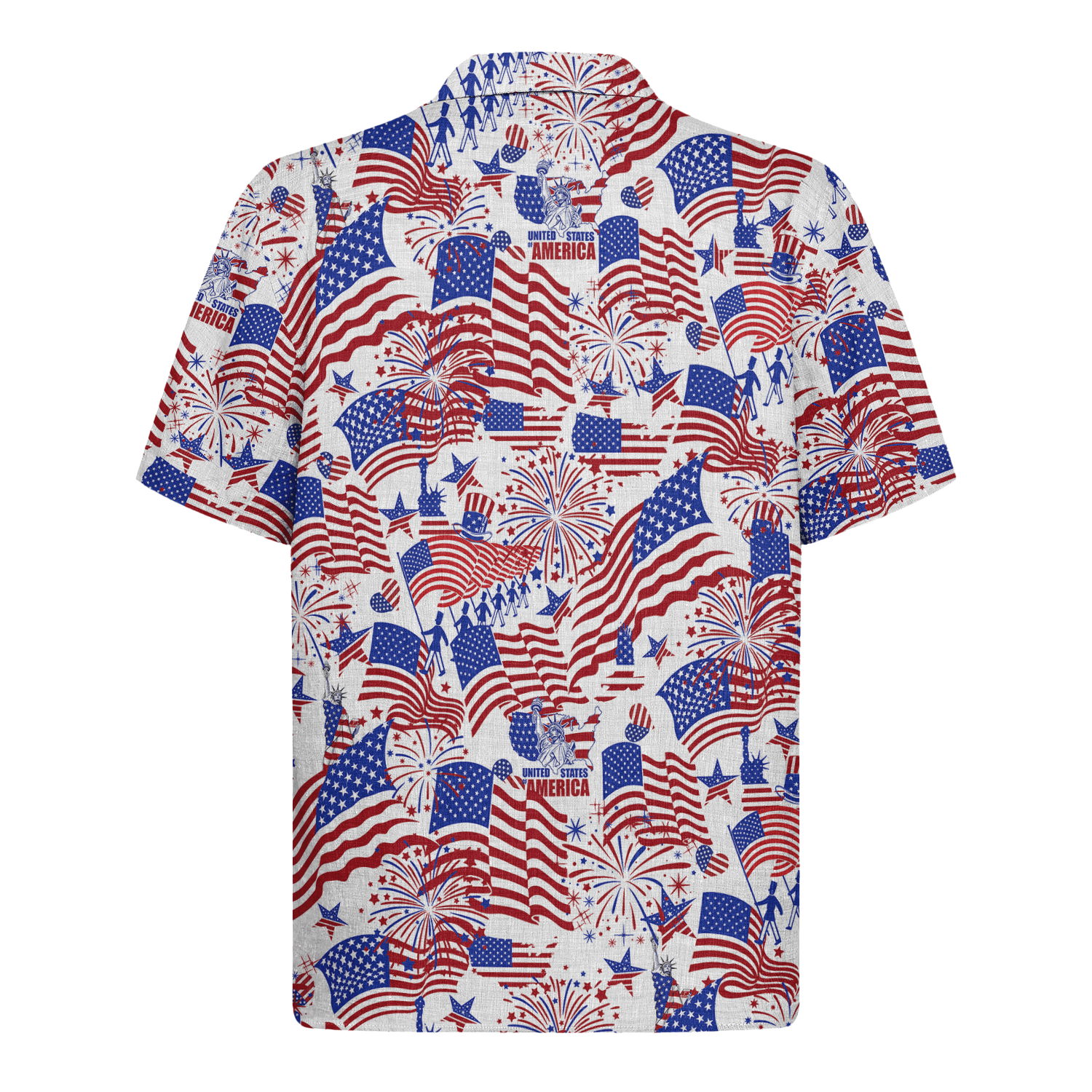 Happy USA Hawaiian Shirt