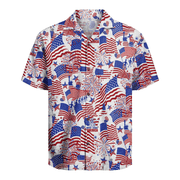 Happy USA Hawaiian Shirt