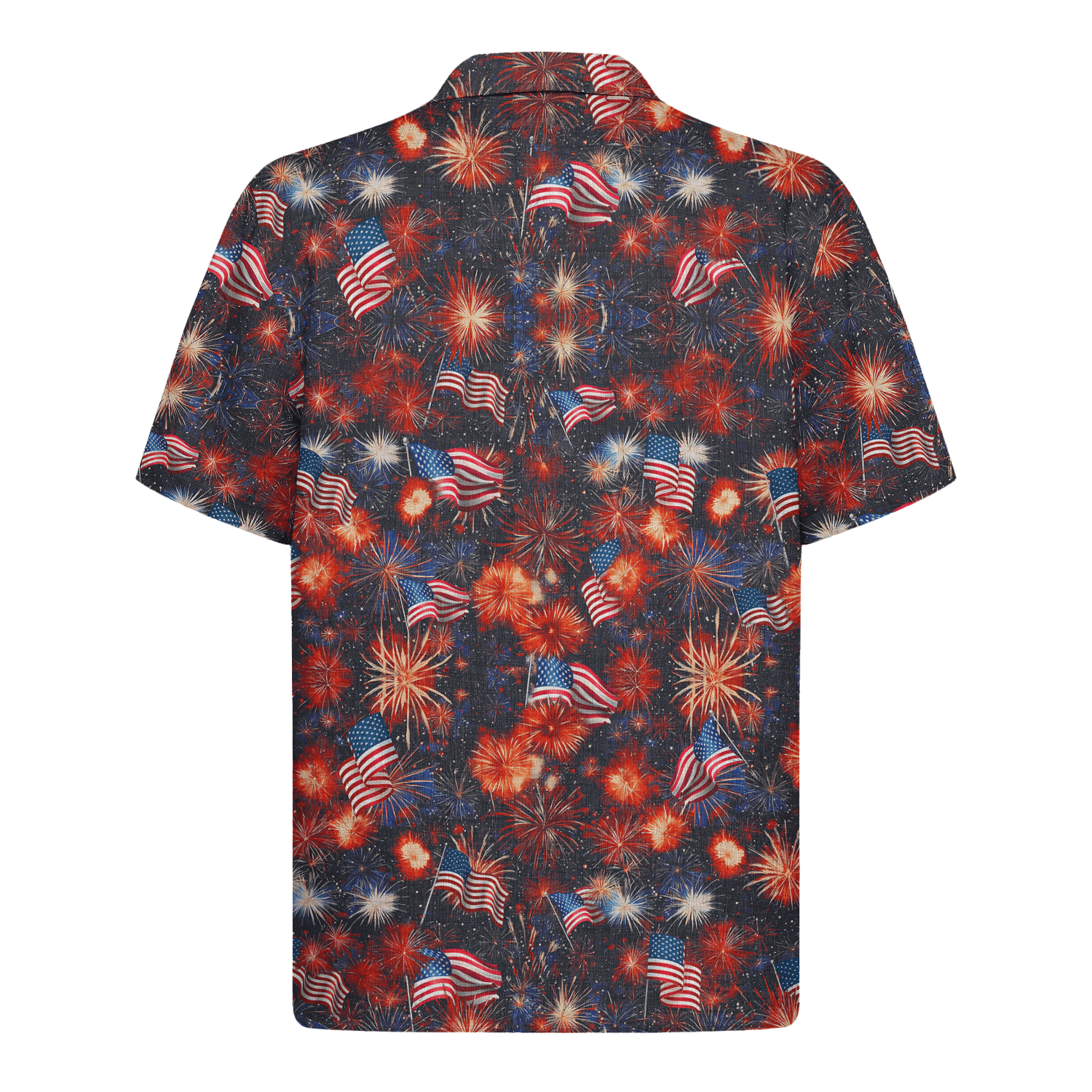Patriotic Sparks Hawaiian Shirt