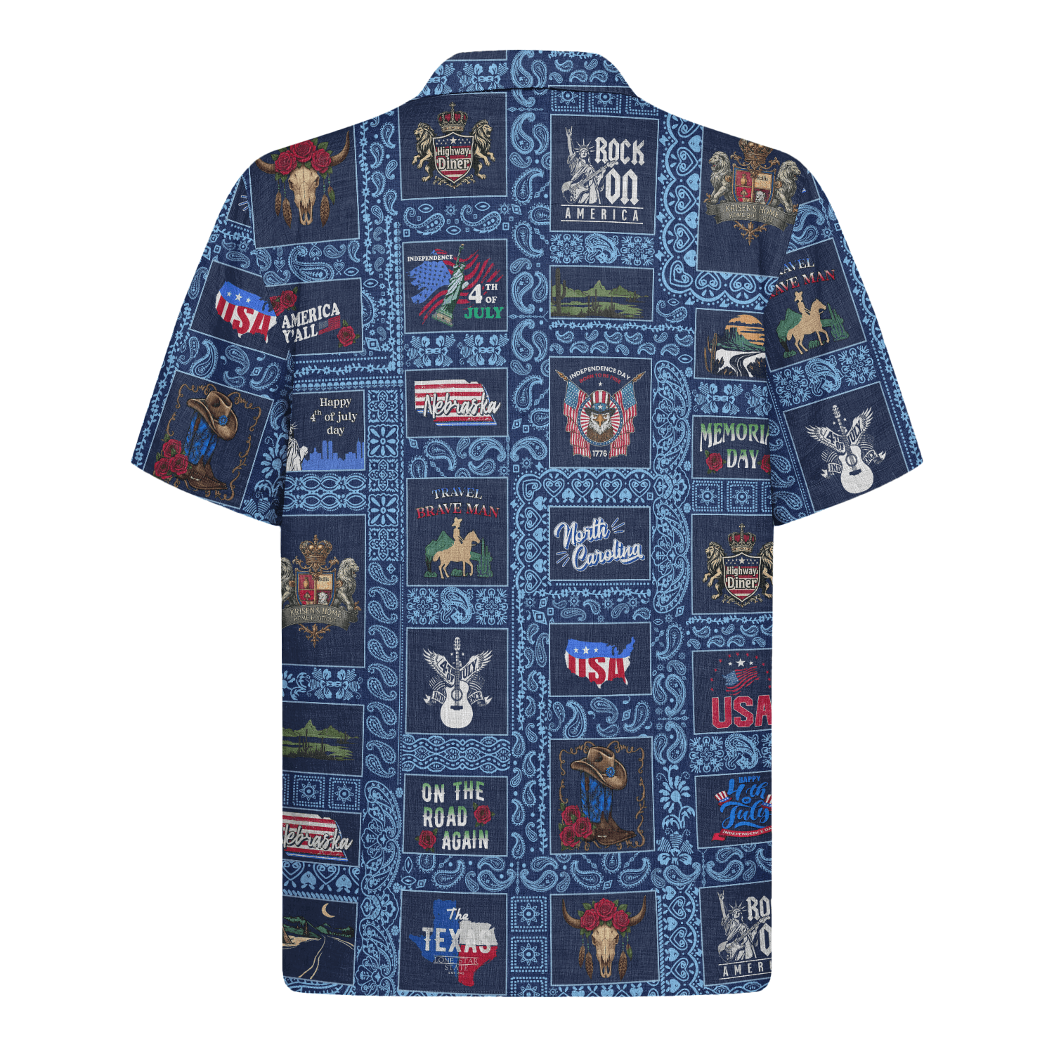 American Style Hawaiian Shirt