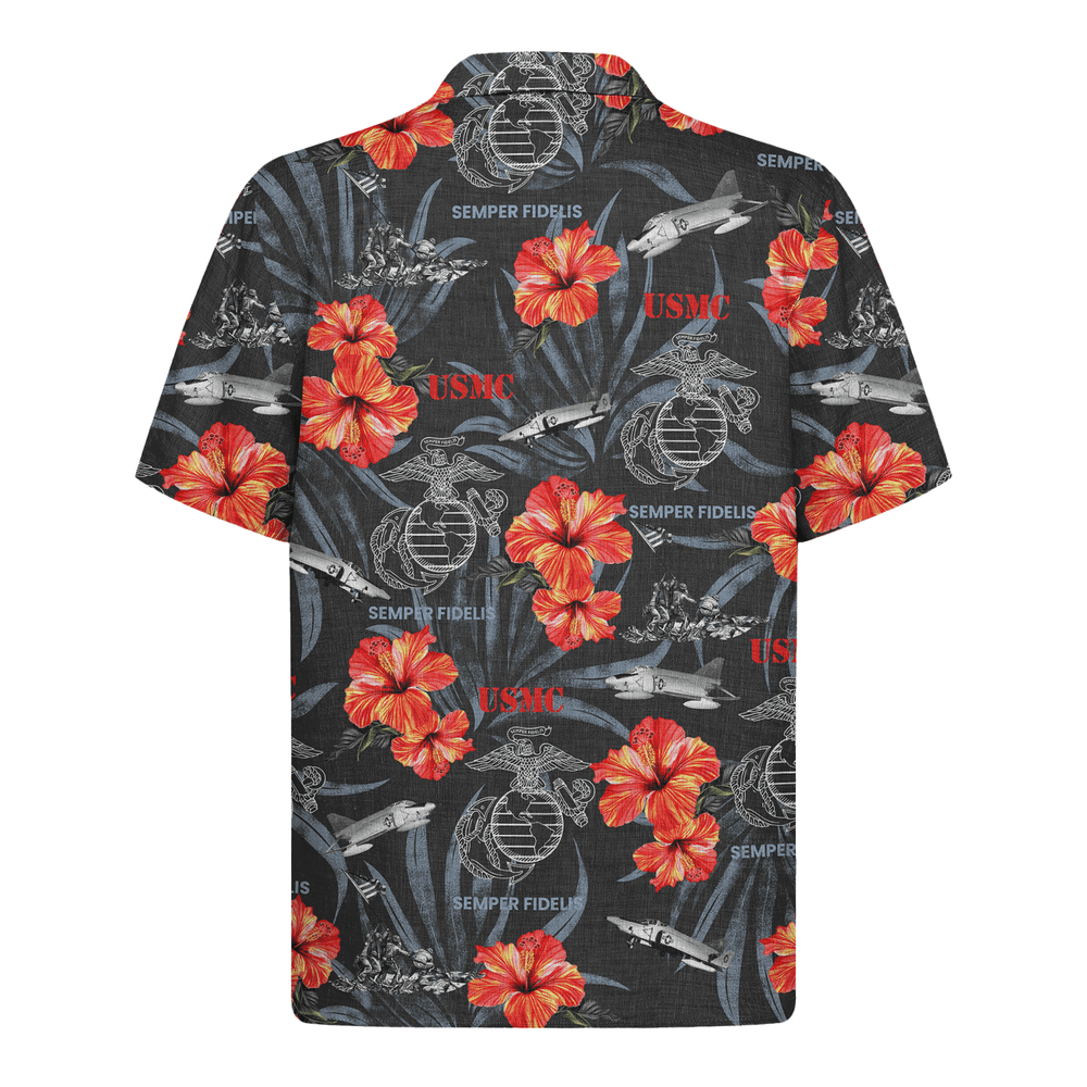US MARINE 250th Years Of Service Hawaiian Shirt