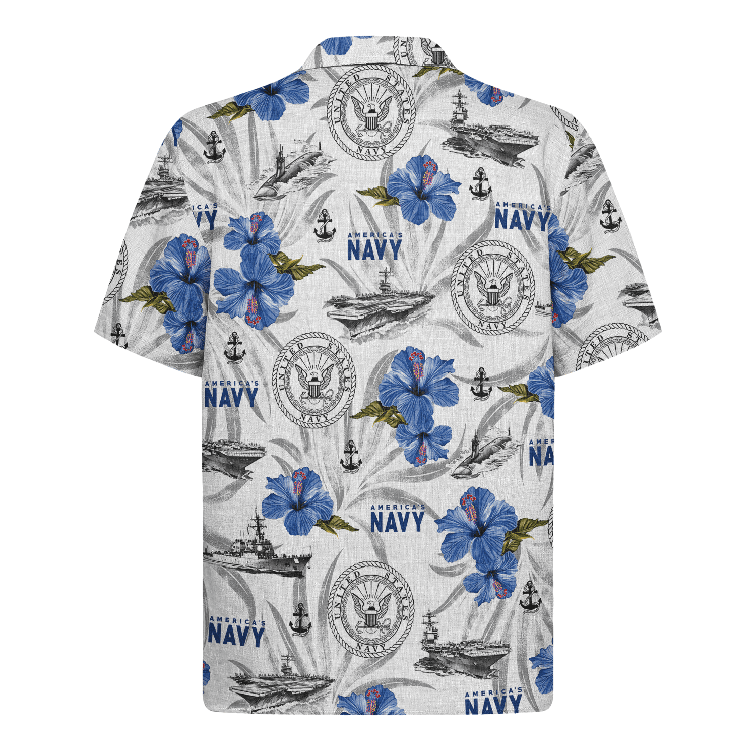 US Navy 250th Years Of Service Hawaiian Shirt