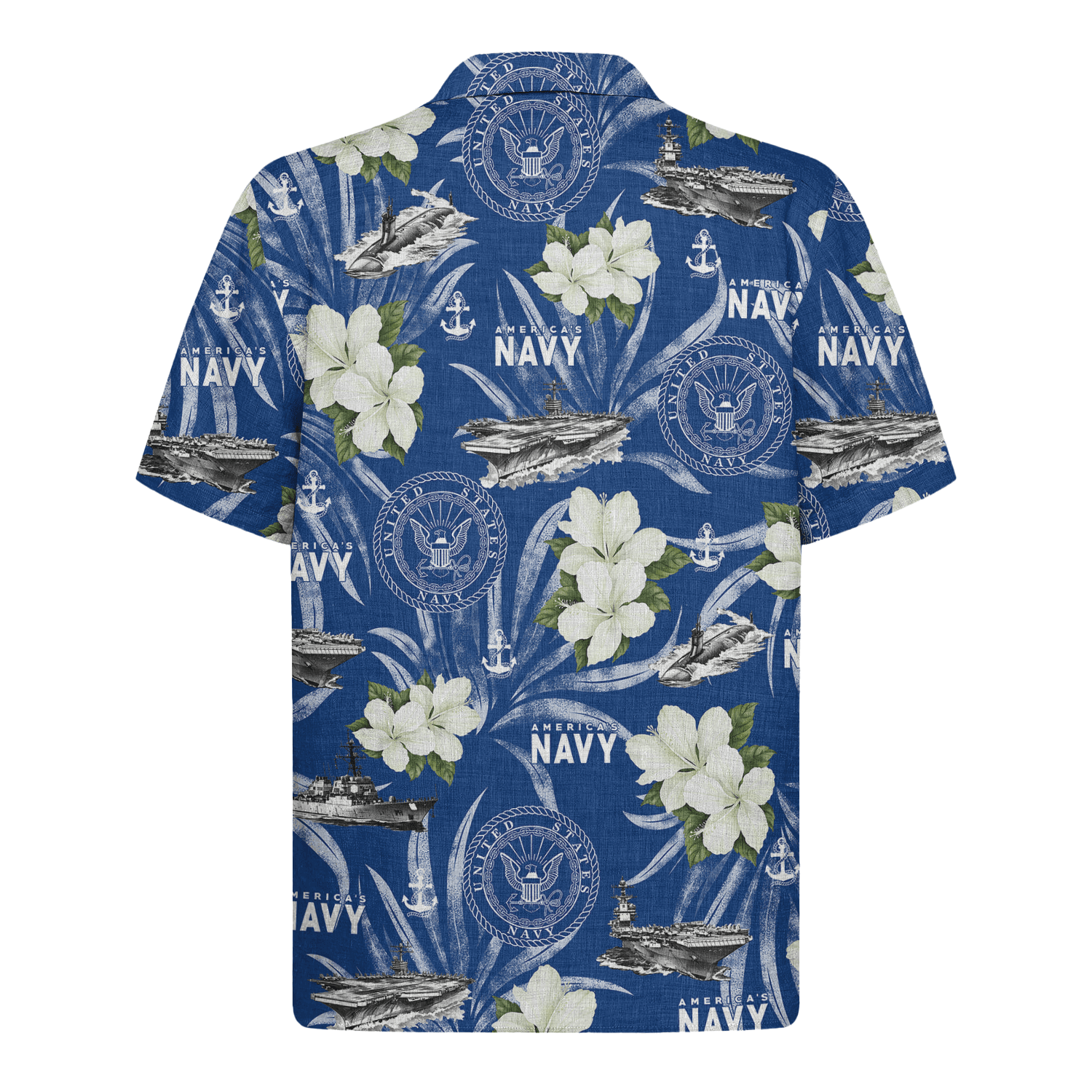 US Navy 250th Years Of Service Hawaiian Shirt