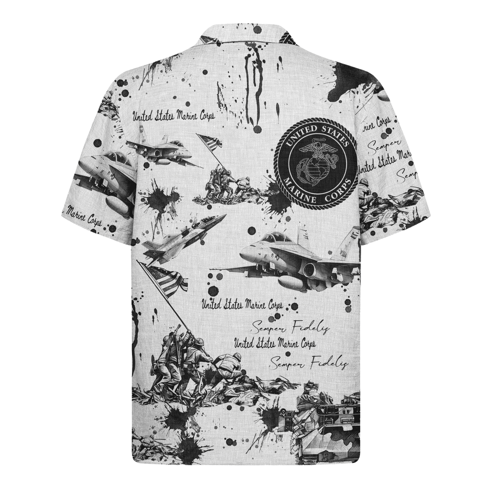 US MARINE 250th Years Of Service Hawaiian Shirt