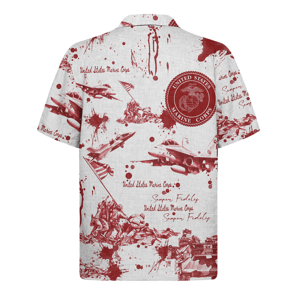 US MARINE 250th Years Of Service Hawaiian Shirt