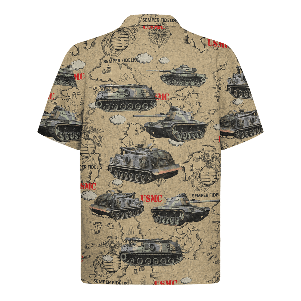 US MARINE 250th Years Of Service Hawaiian Shirt