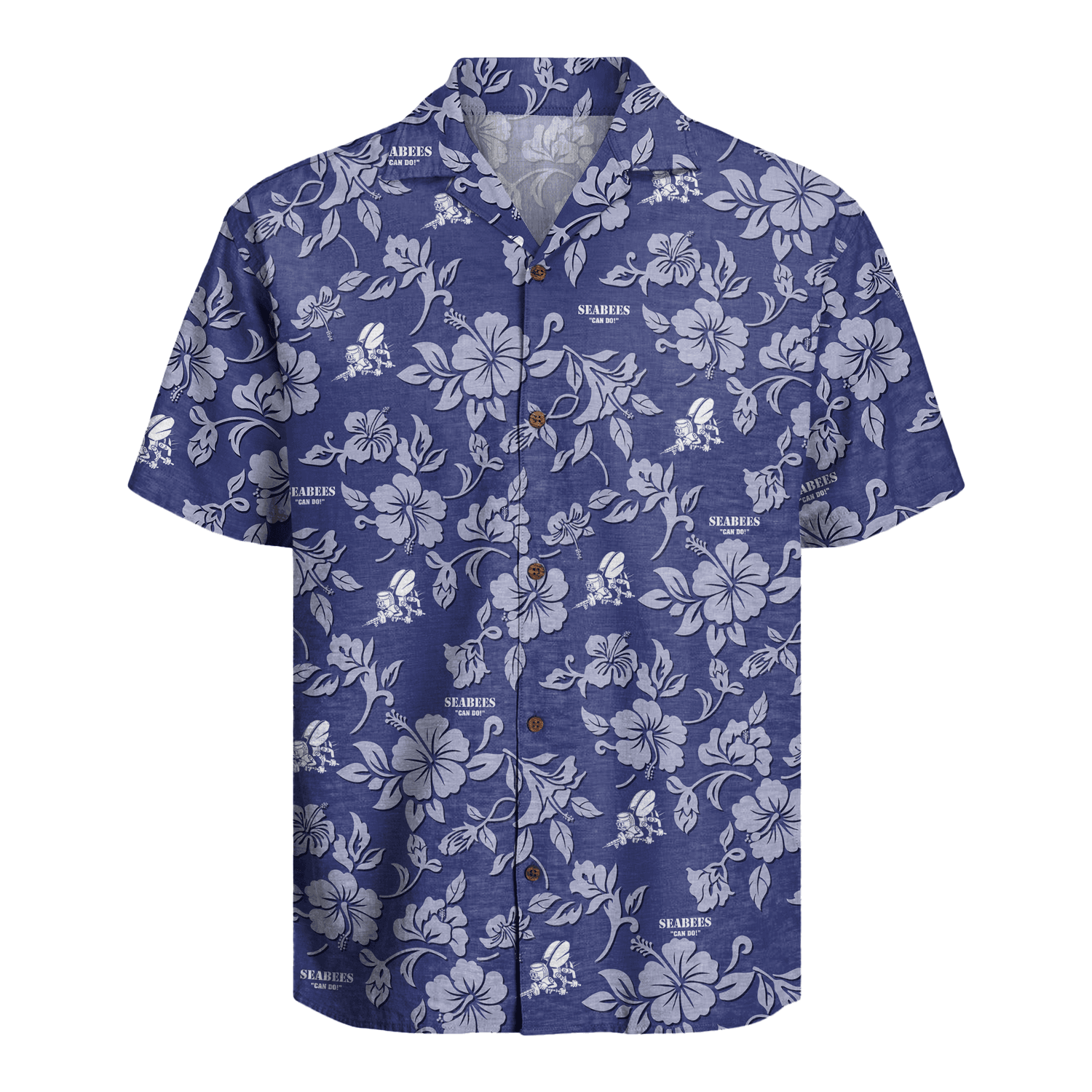 US Navy Seabees 250th Years Of Service Hawaiian Shirt