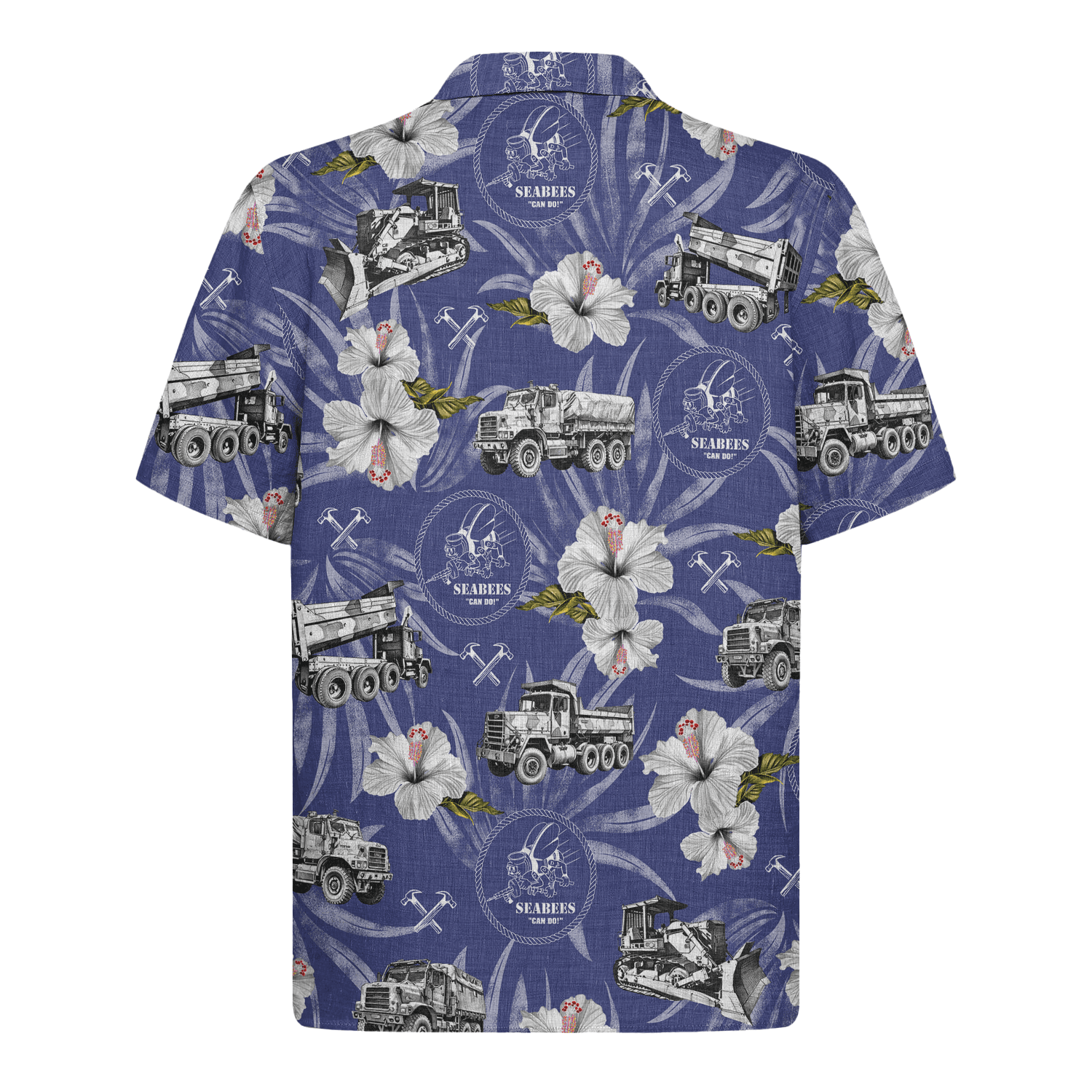 US Navy Seabees 250th Years Of Service Hawaiian Shirt