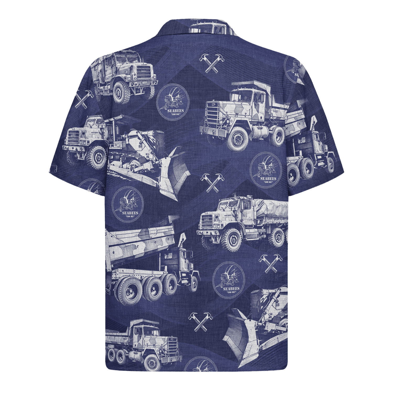 US Navy Seabees 250th Years Of Service Hawaiian Shirt