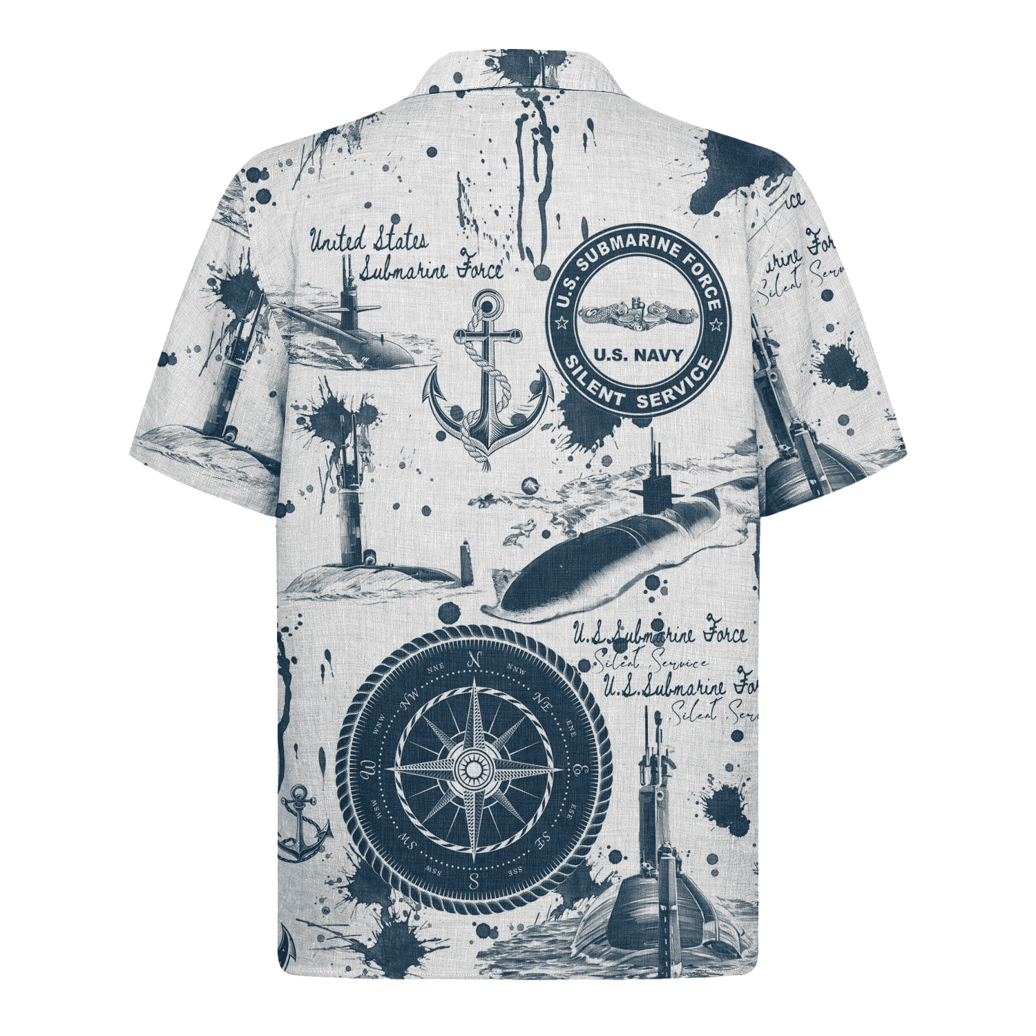 US Navy Submarine 250th Years of Service Hawaiian Shirt