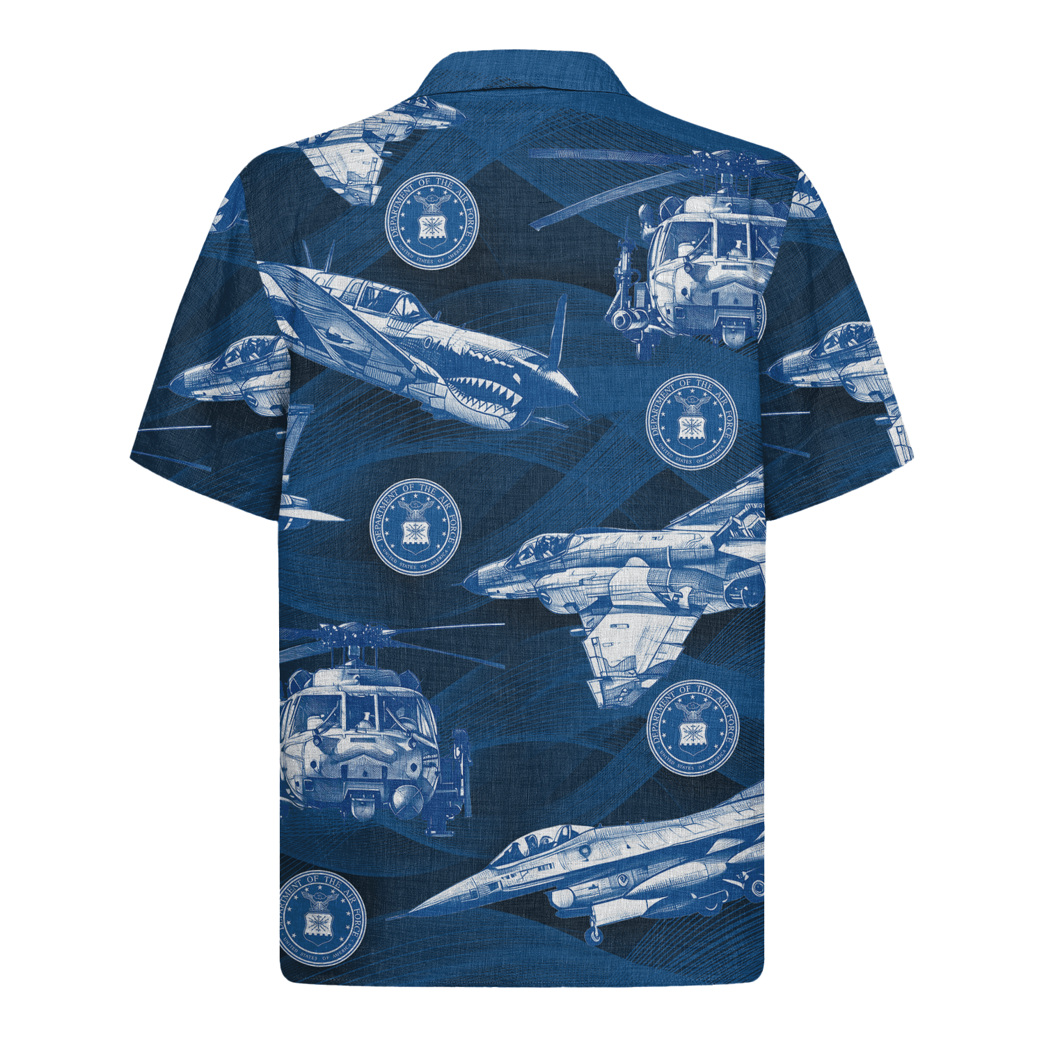 US Airforce 78th Years Of Service Hawaiian Shirt