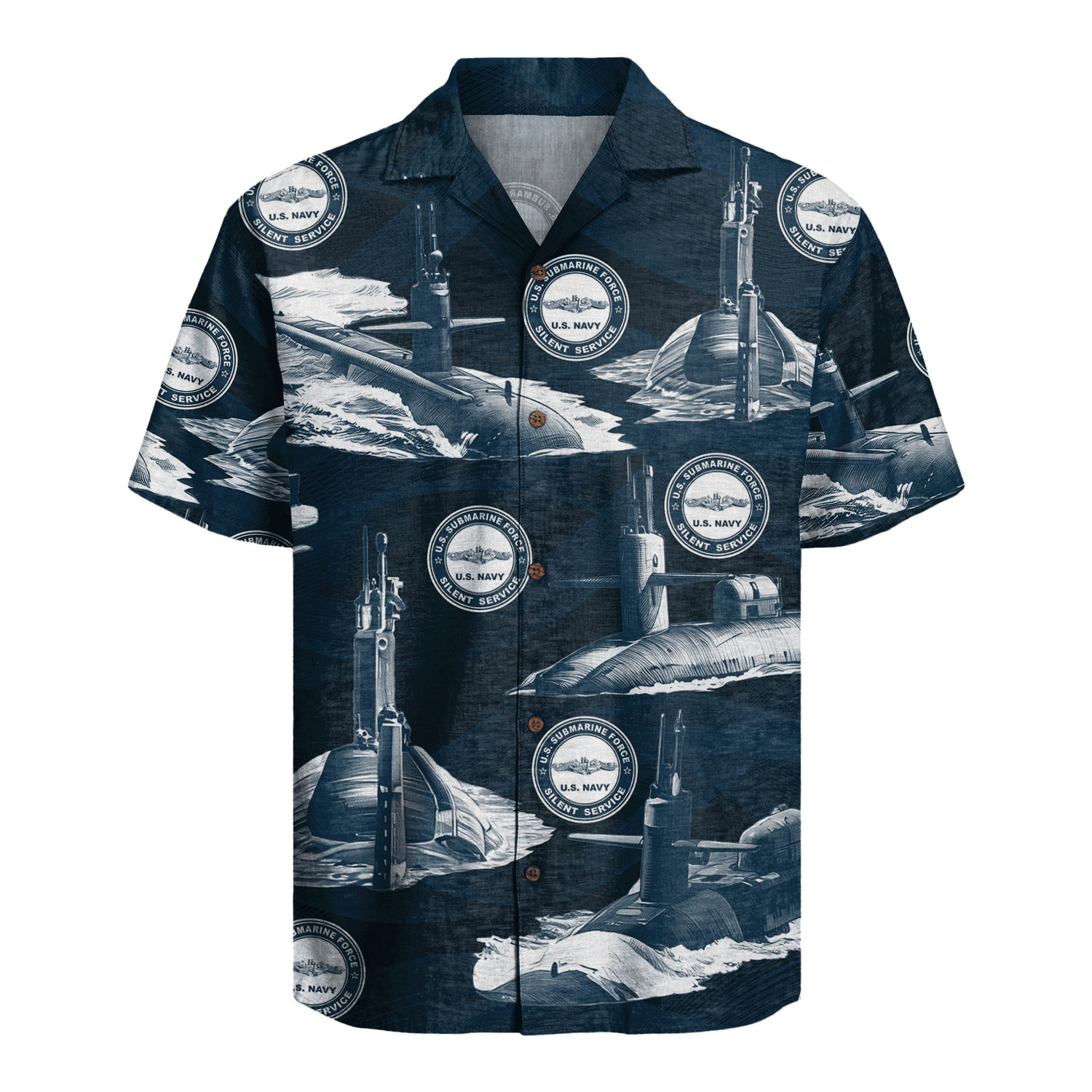 US Navy Submarine 250th Years of Service Hawaiian Shirt