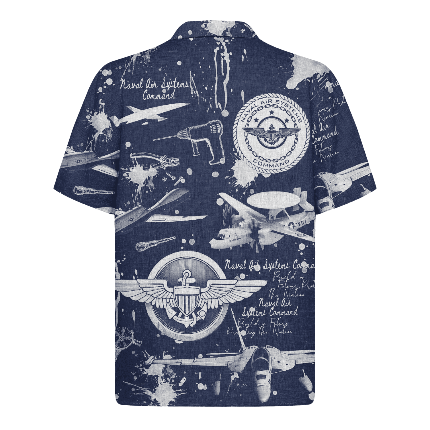 US Navy Navair 250th Years of Service Hawaiian Shirt