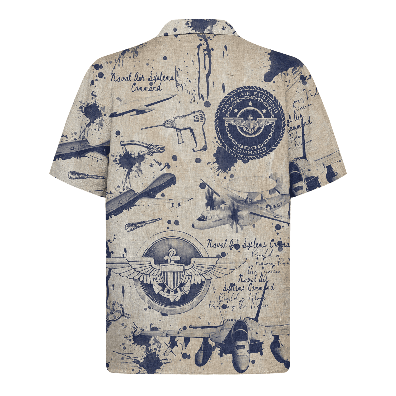 US Navy Navair 250th Years of Service Hawaiian Shirt