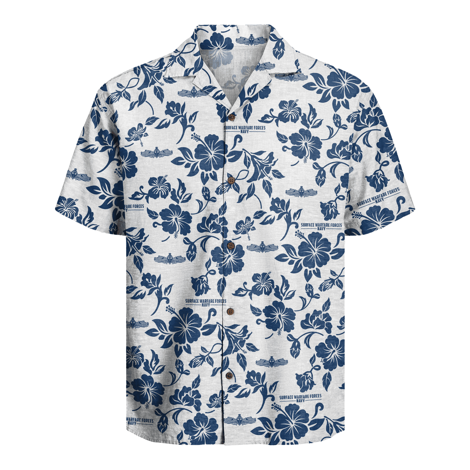 US Navy Surface Warfare Forces 250th Years of Service Hawaiian Shirt