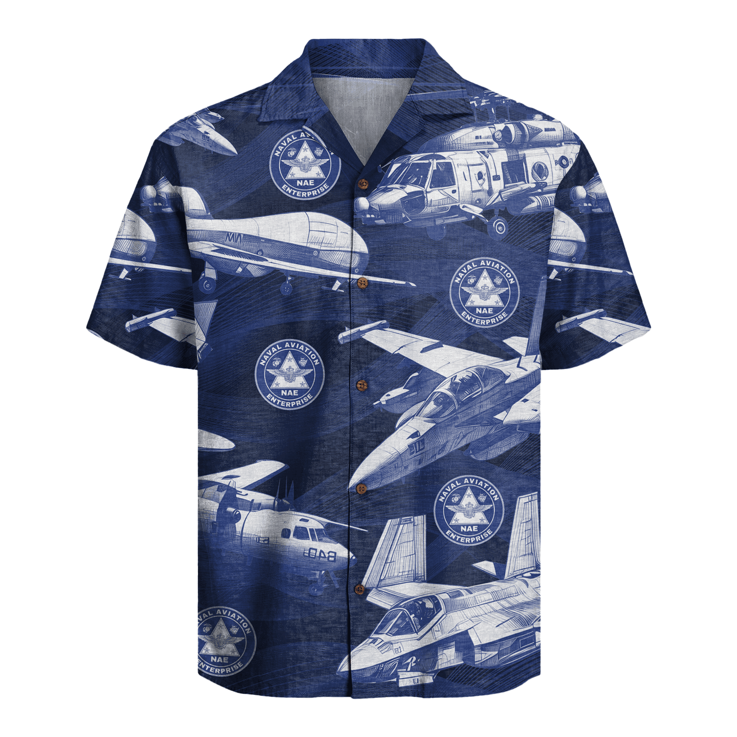 US Naval Aviation 250th Years of Service Hawaiian Shirt