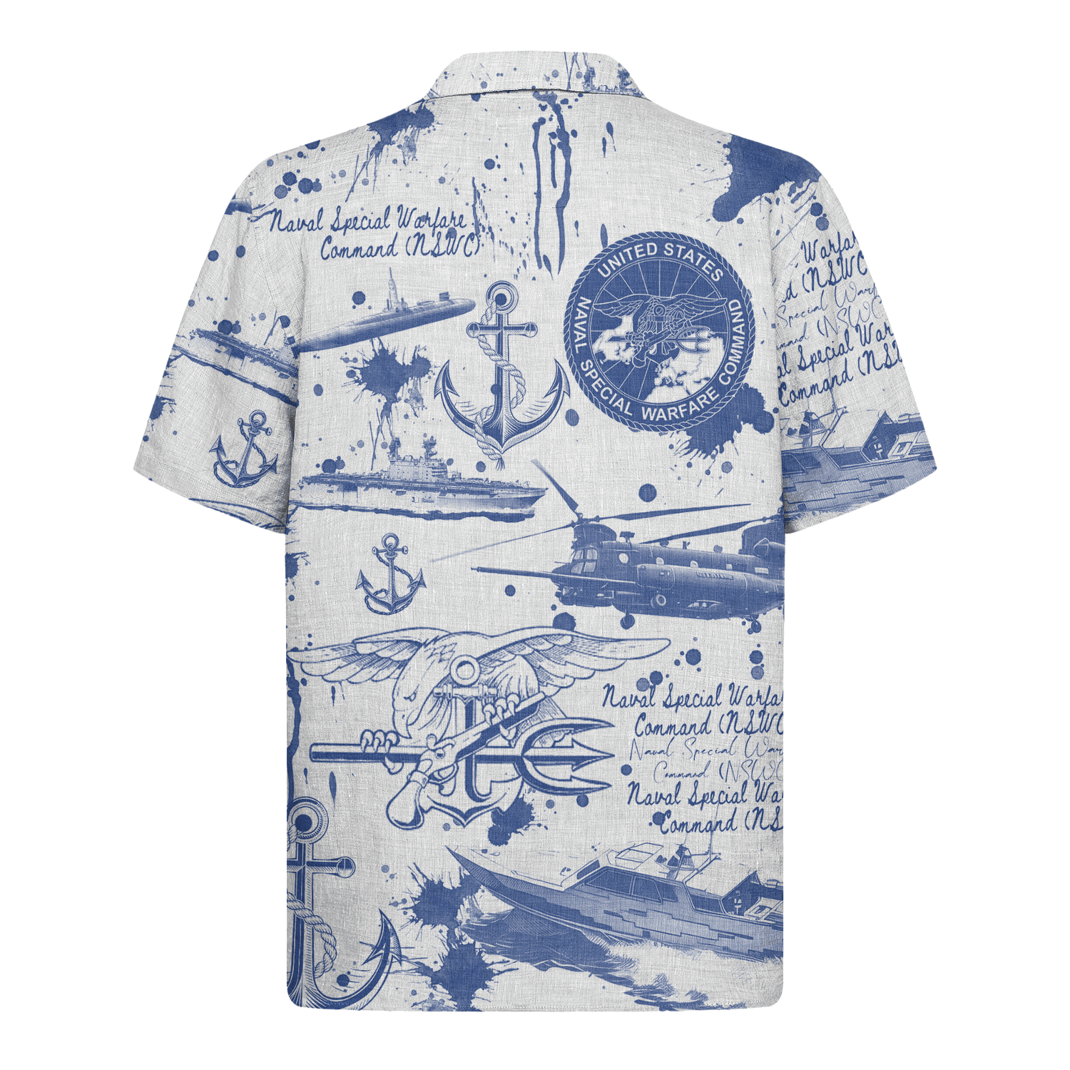 US Naval Special Warfare Command 250th Years of Service Hawaiian Shirt