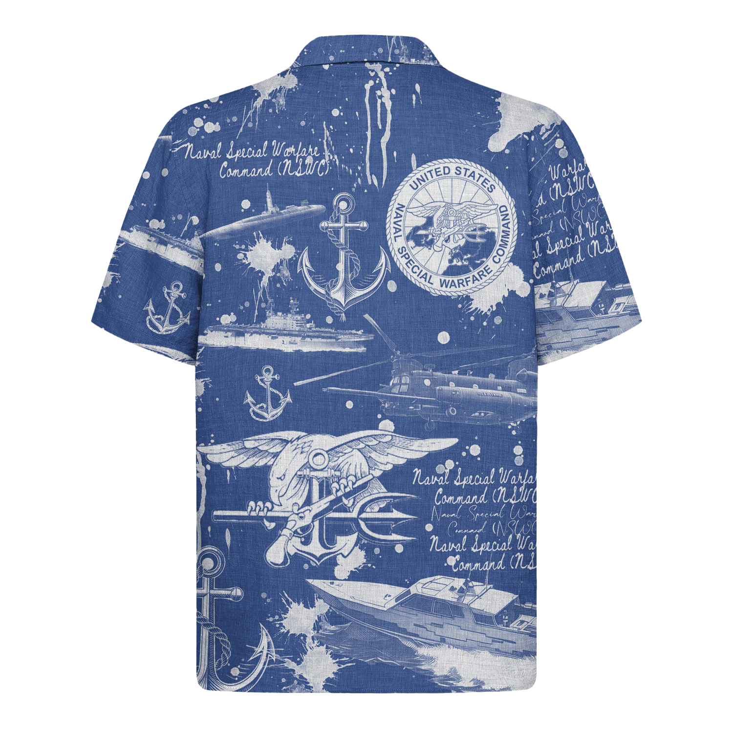 US Naval Special Warfare Command 250th Years of Service Hawaiian Shirt