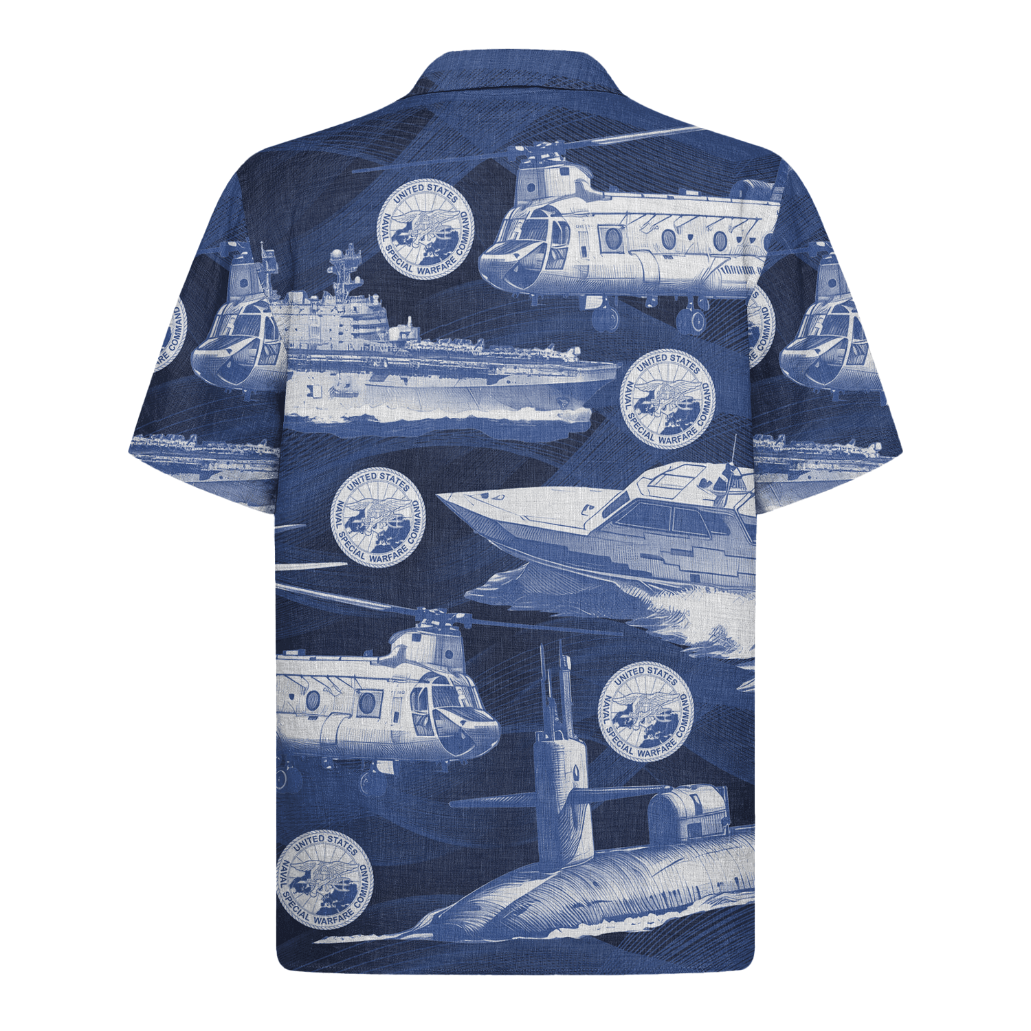 US Naval Special Warfare Command 250th Years of Service Hawaiian Shirt