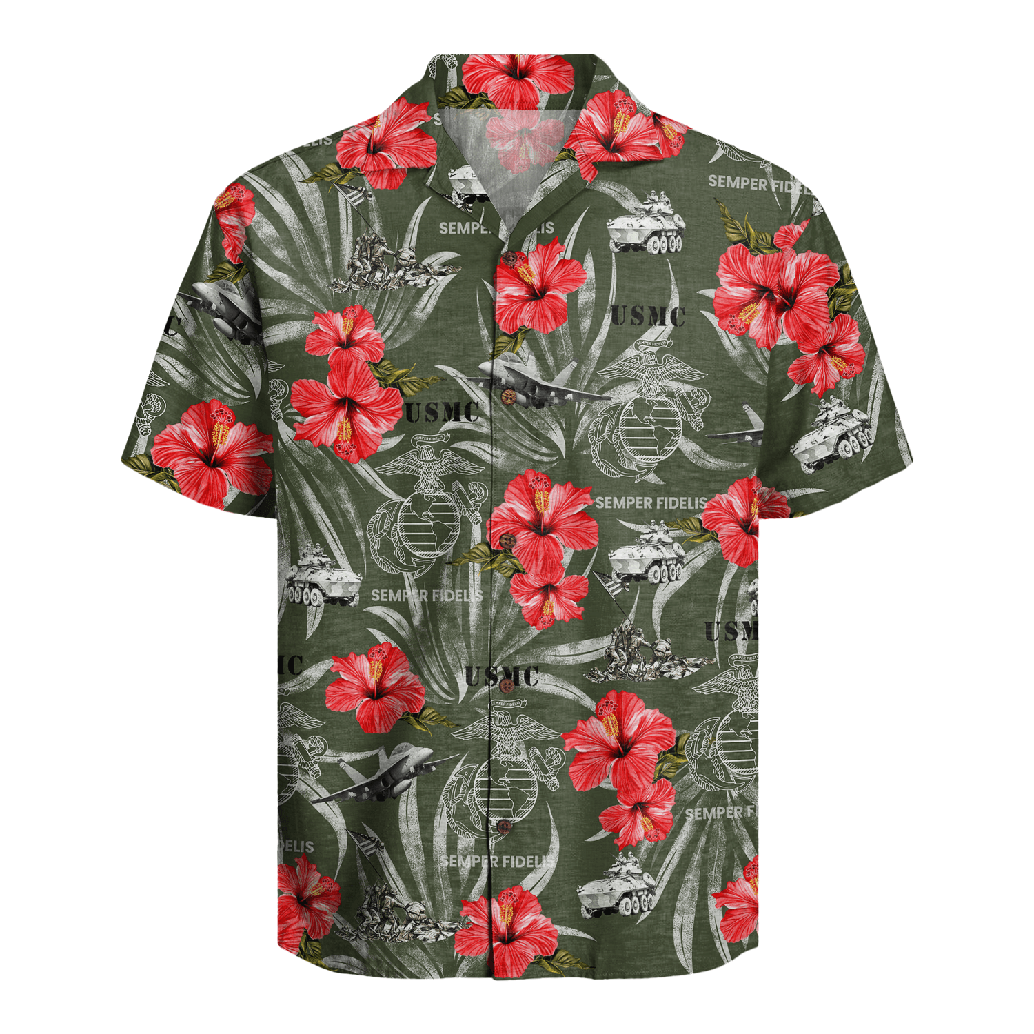 US MARINE 250th Years Of Service Hawaiian Shirt