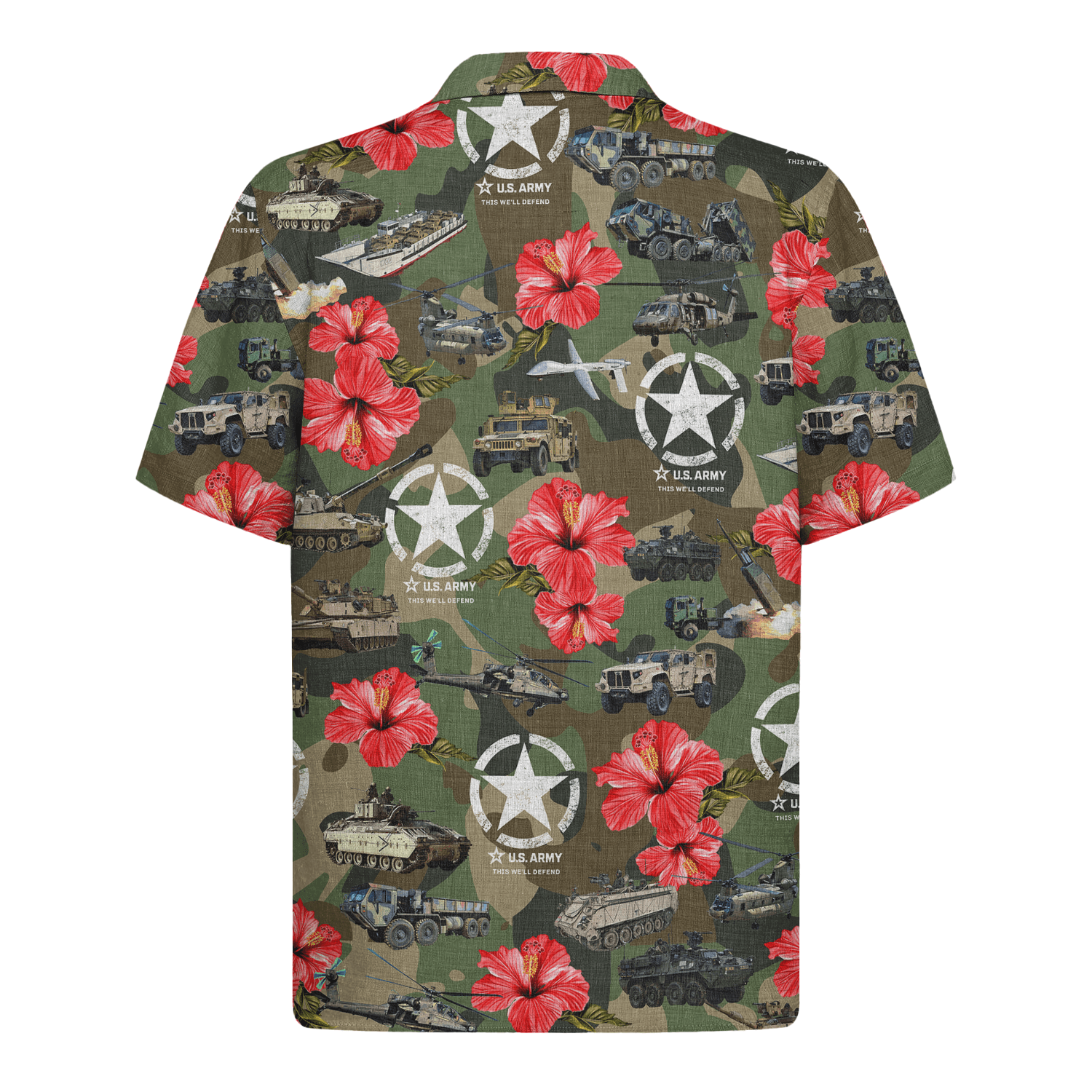 US Army Hawaiian Shirt