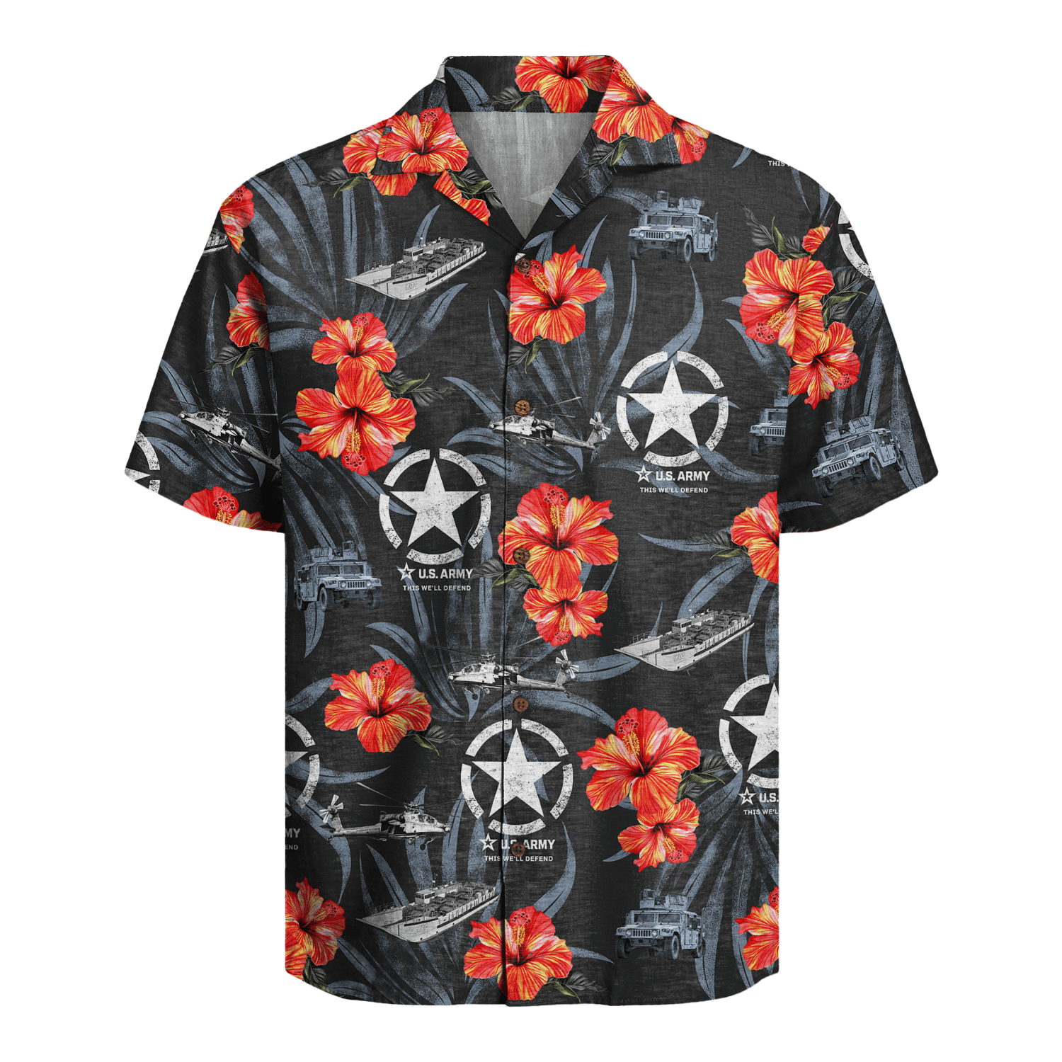 US Army Hawaiian Shirt