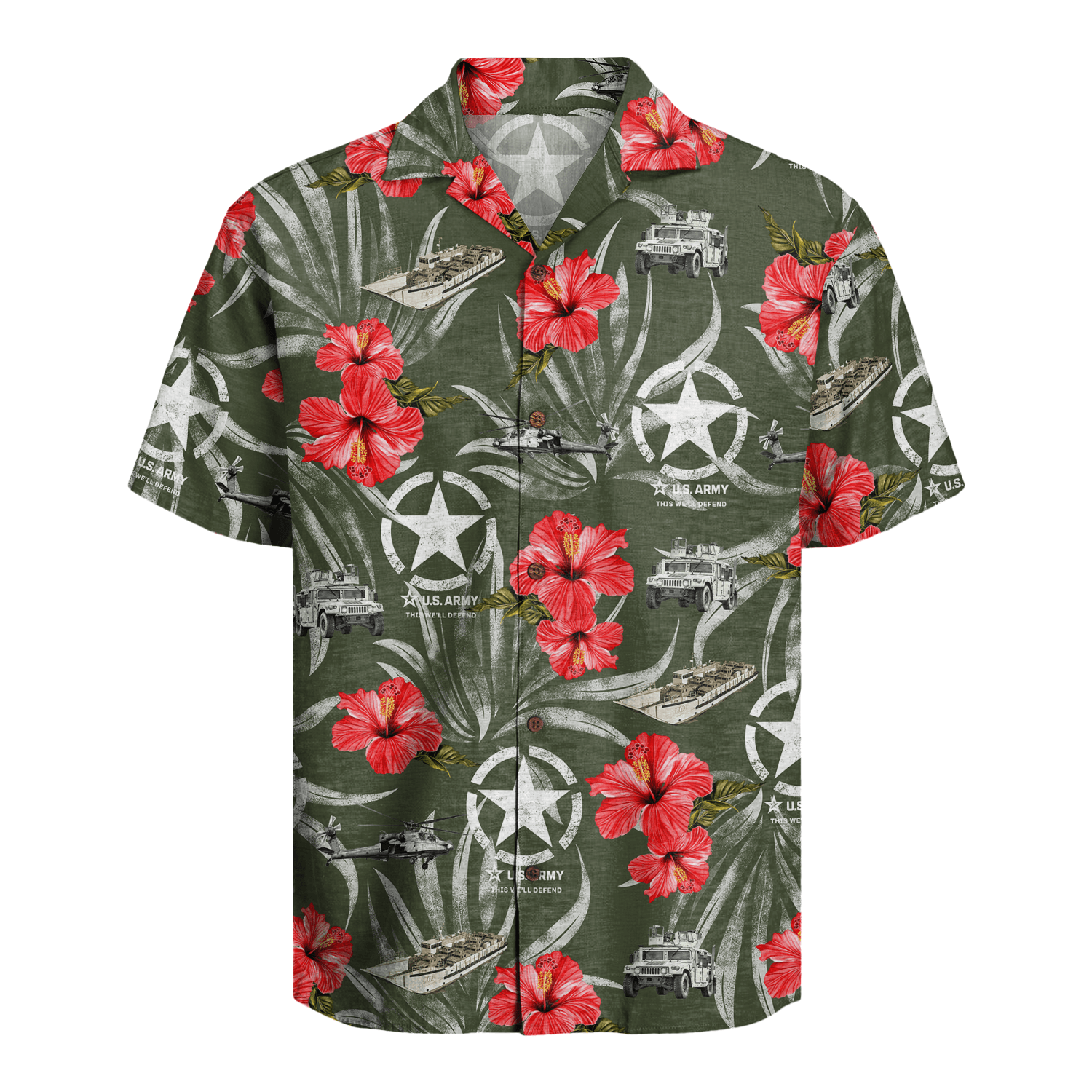 US Army Hawaiian Shirt