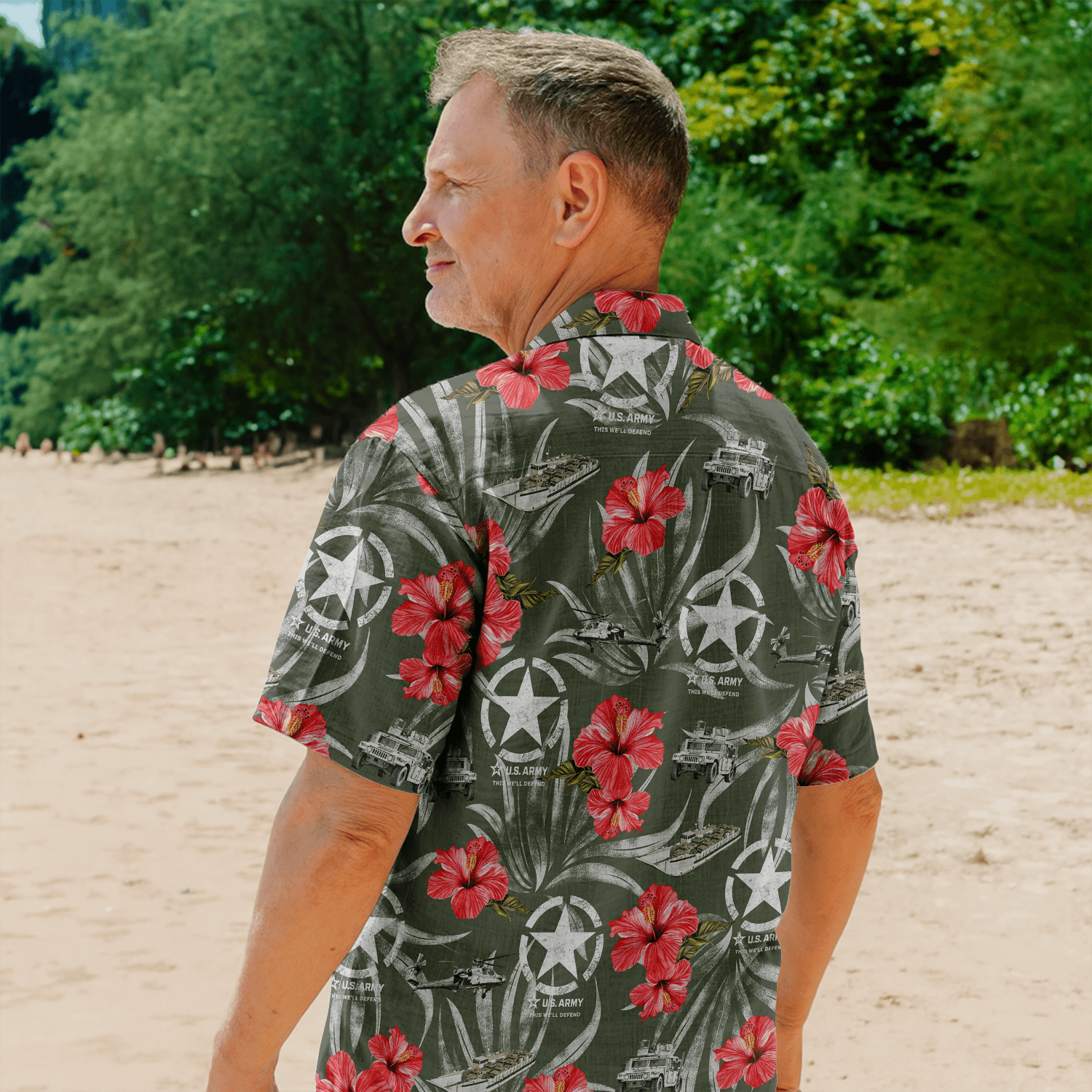 US Army Hawaiian Shirt
