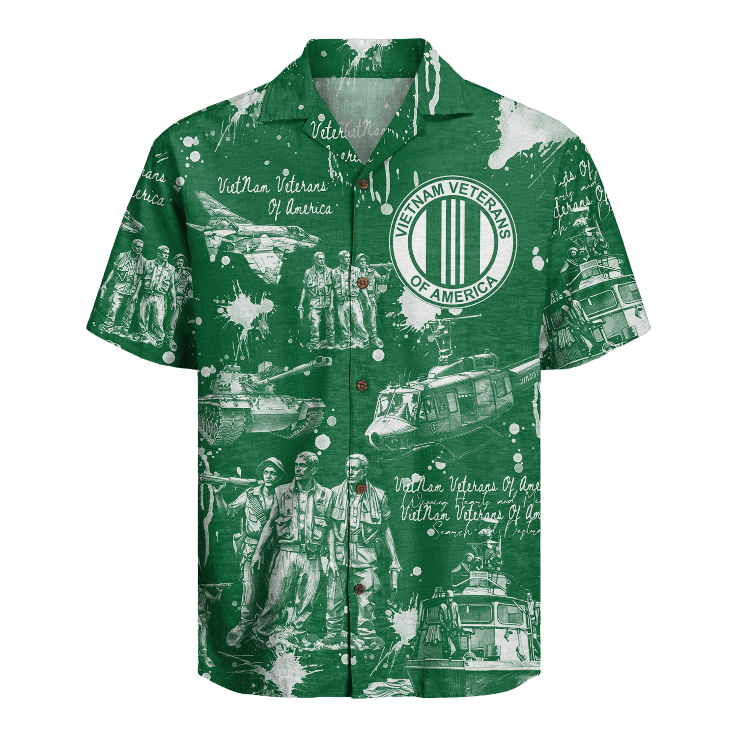 US VIETNAM VETERAN Hawaiian Shirt