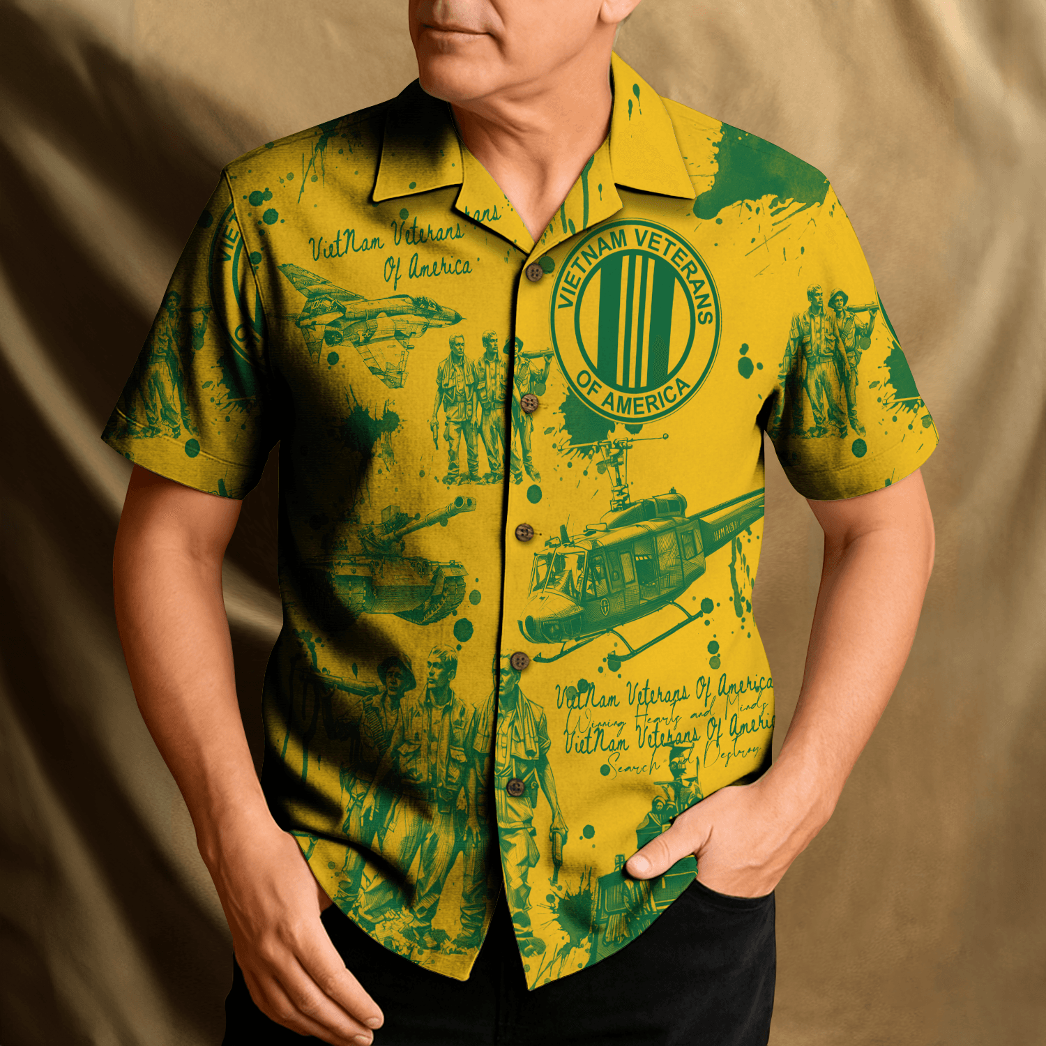 US VIETNAM VETERAN Hawaiian Shirt