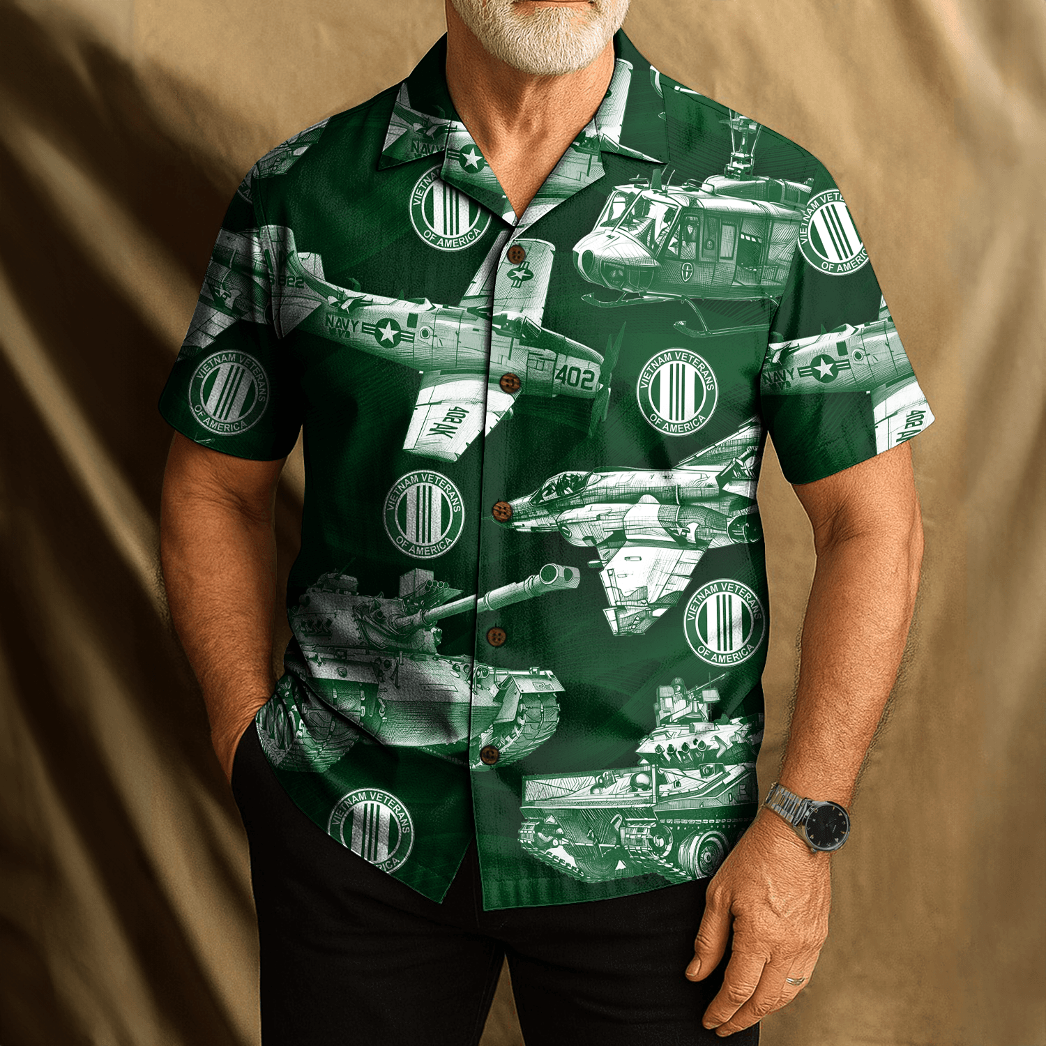 US VIETNAM VETERAN Hawaiian Shirt