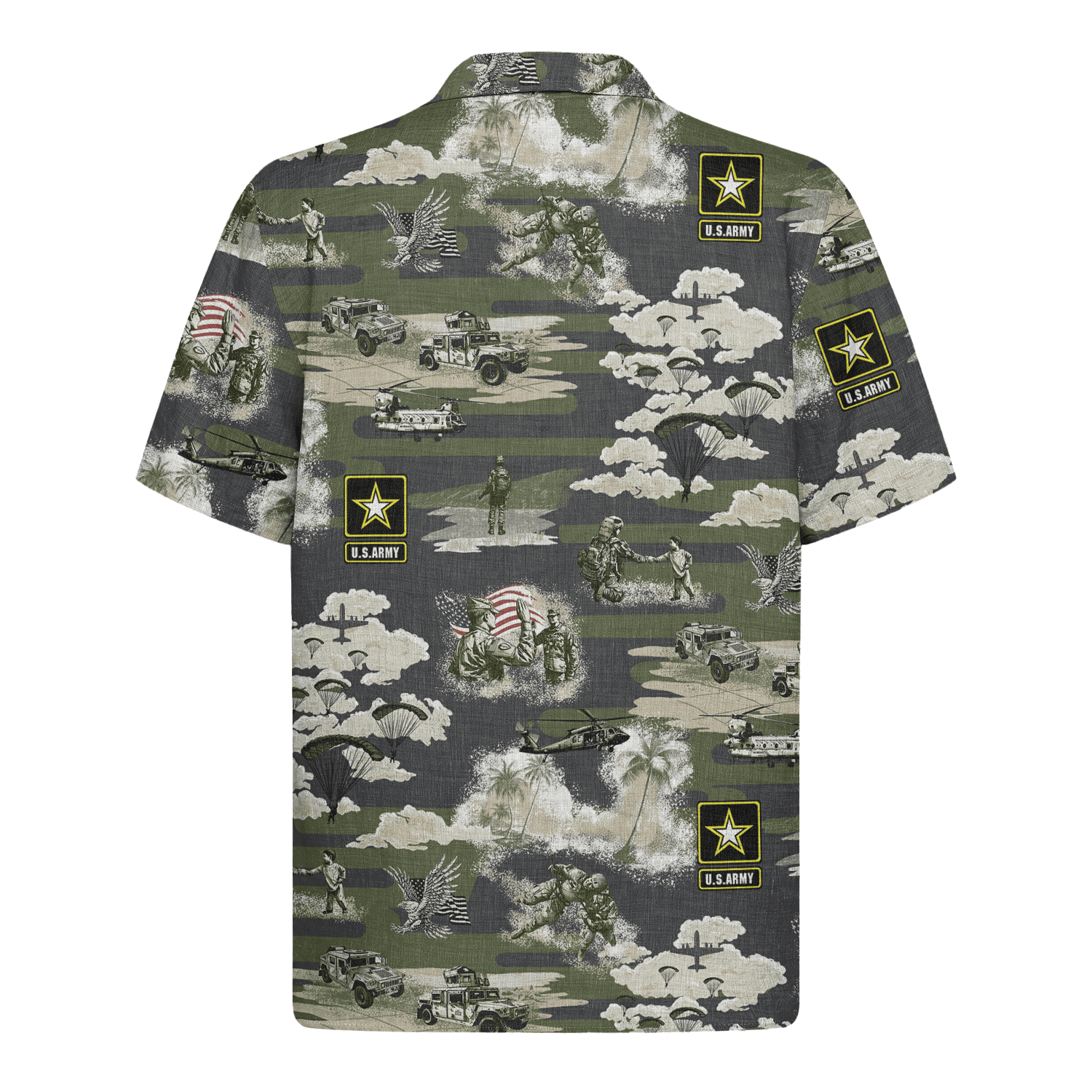 US Army Hawaiian Shirt