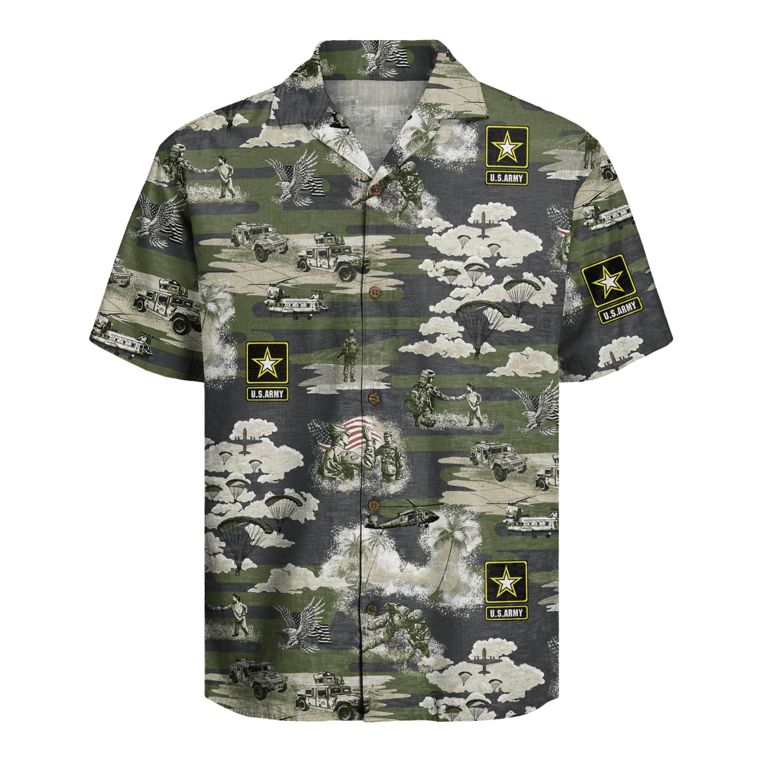 US Army Hawaiian Shirt
