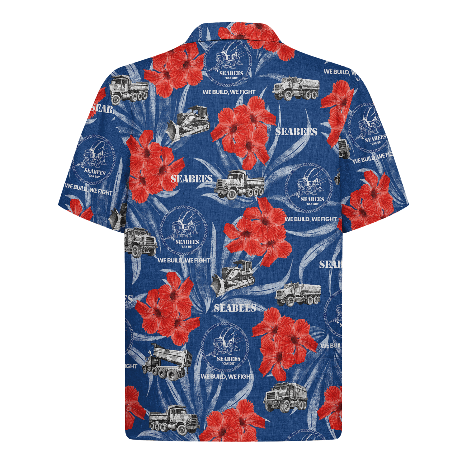 US Navy Seabees 250th Years Of Service Hawaiian Shirt