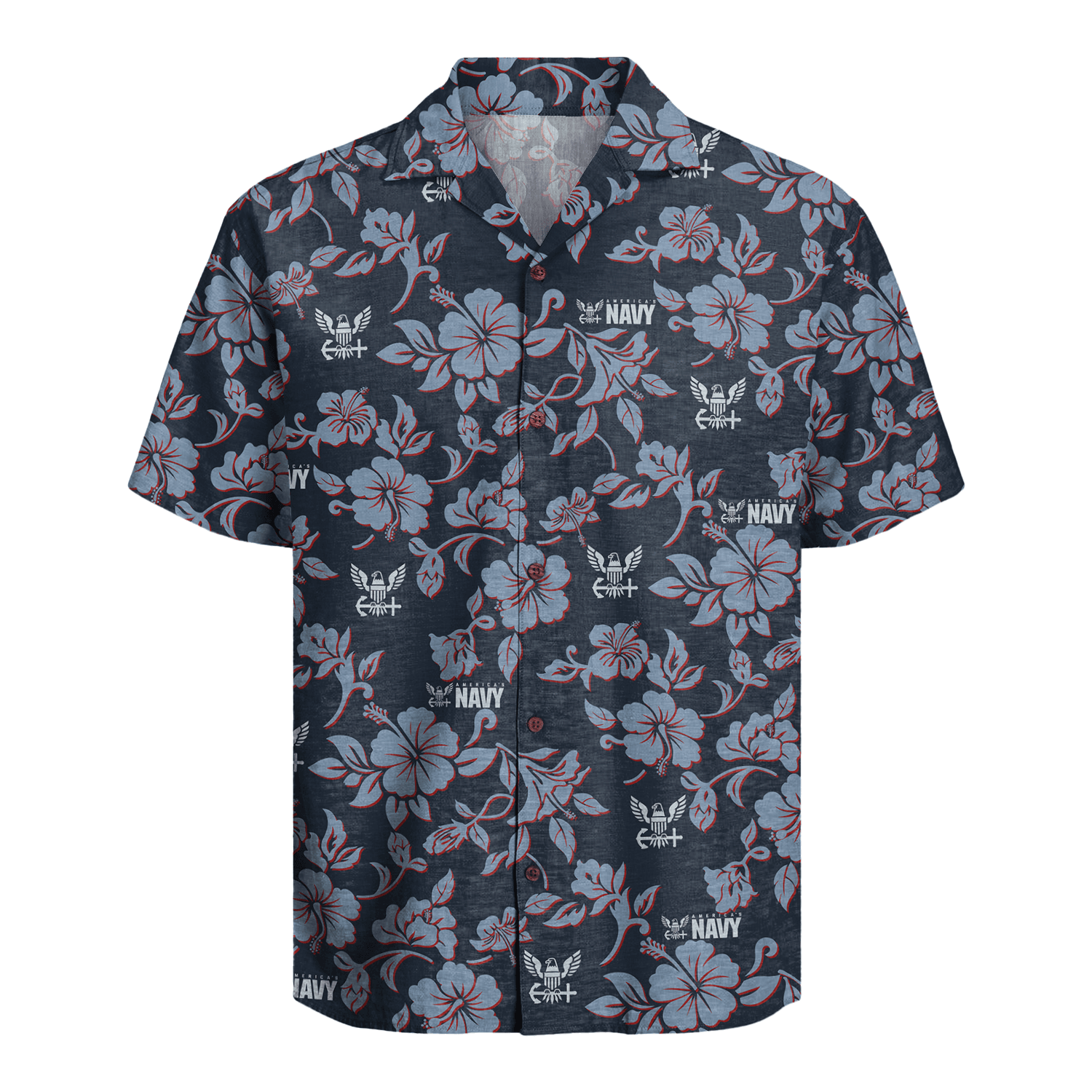 US Navy 250th Years Of Service Hawaiian Shirt