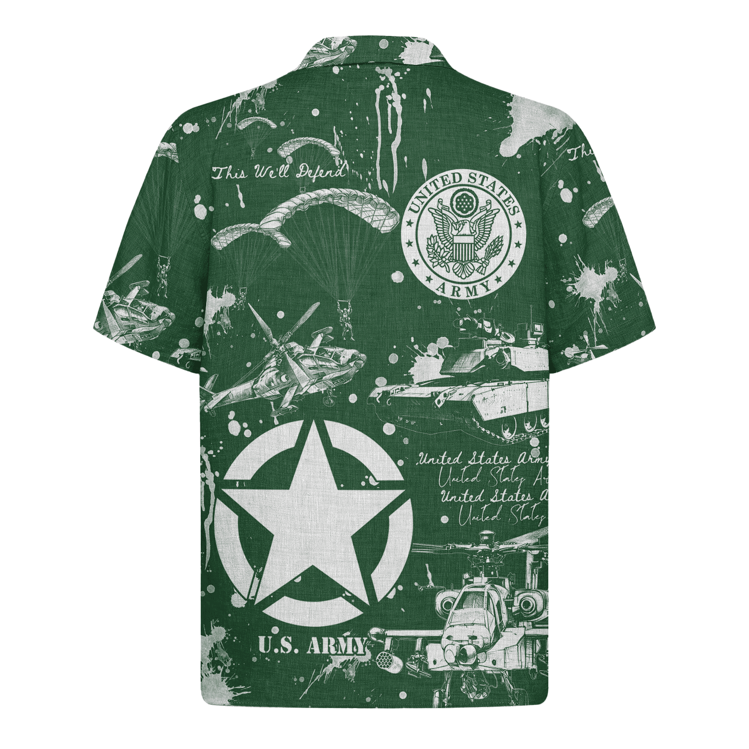 US Army Hawaiian Shirt