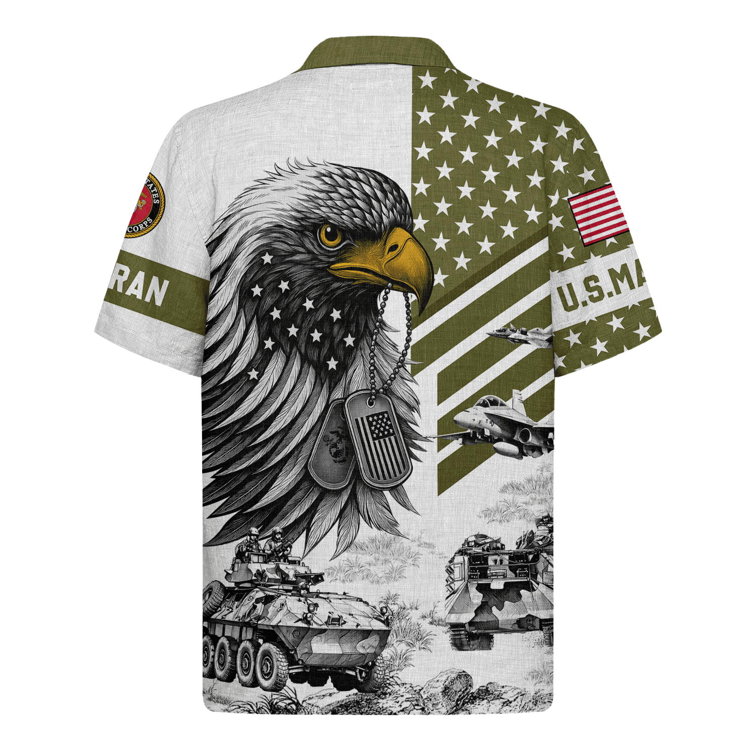 US MARINE 250th Years Of Service Hawaiian Shirt