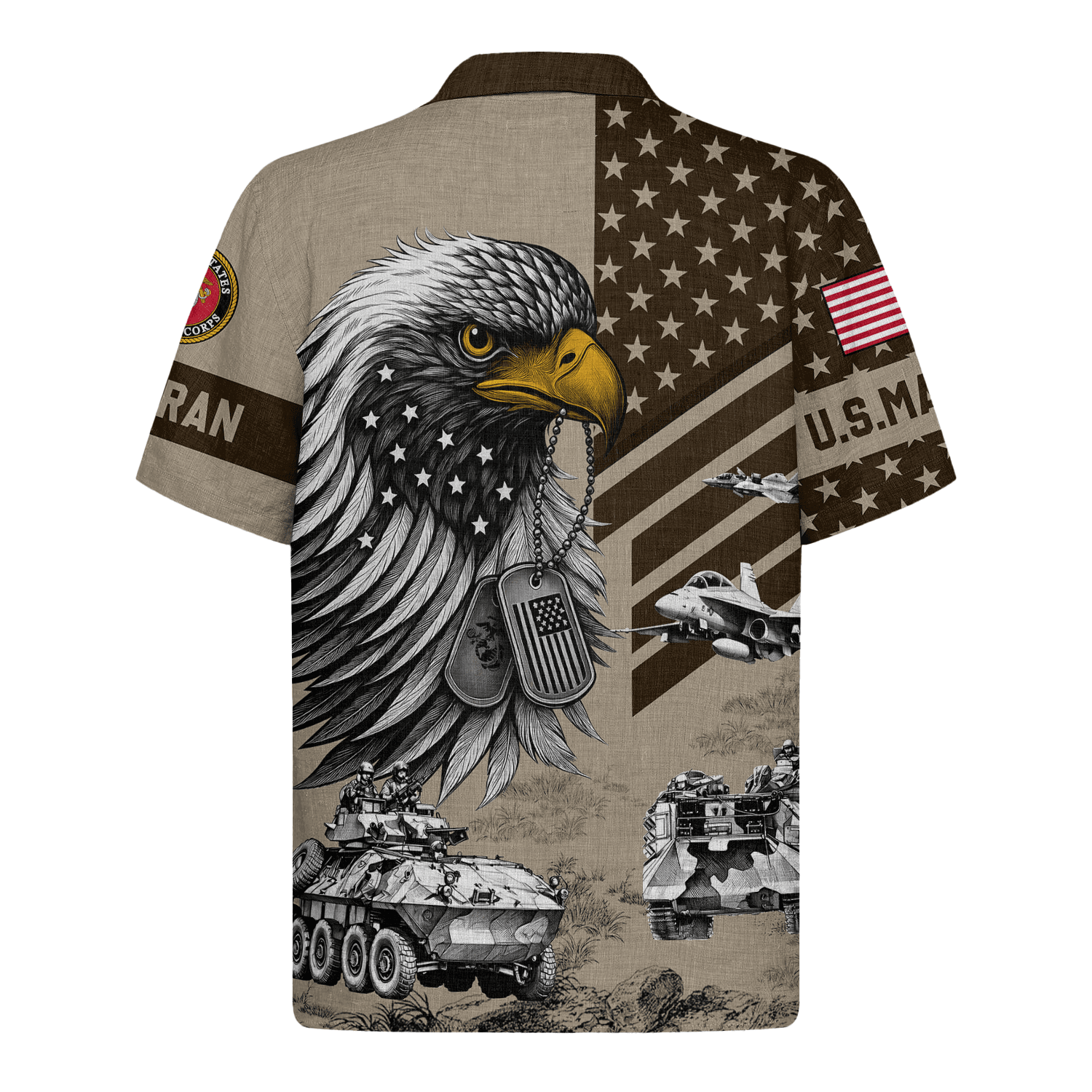 US MARINE 250th Years Of Service Hawaiian Shirt