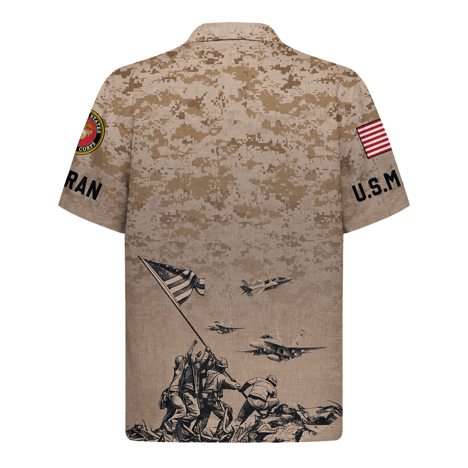 US MARINE 250th Years Of Service Hawaiian Shirt
