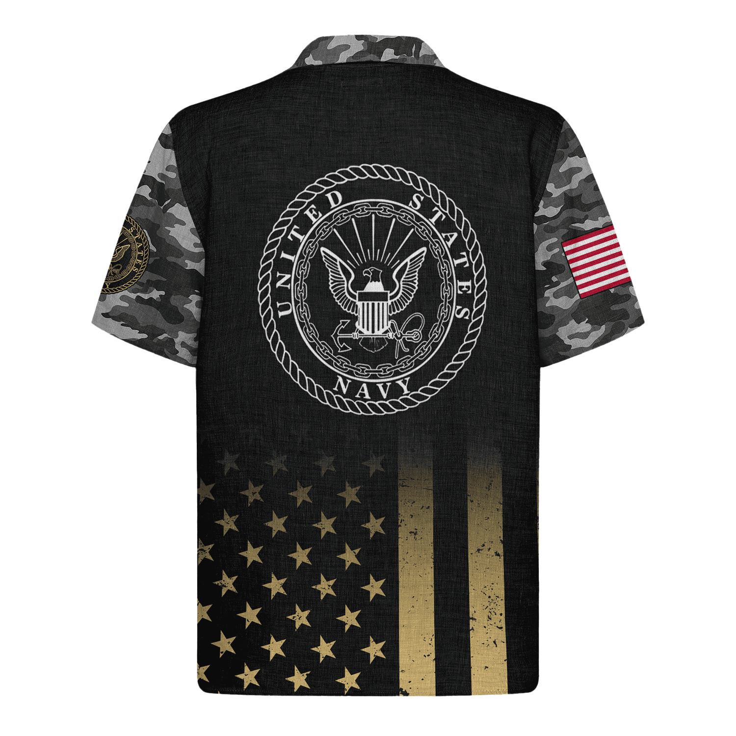 US Navy 250th Years Of Service Hawaiian Shirt