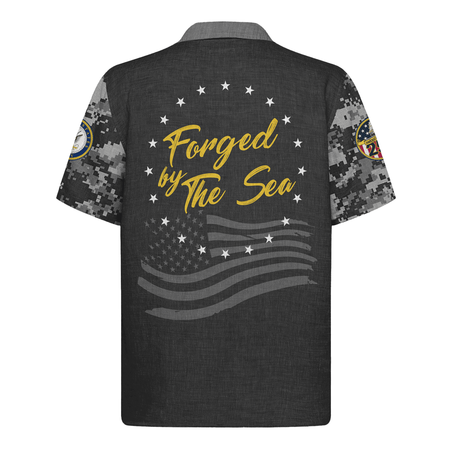 US Navy 250th Years Of Service Hawaiian Shirt