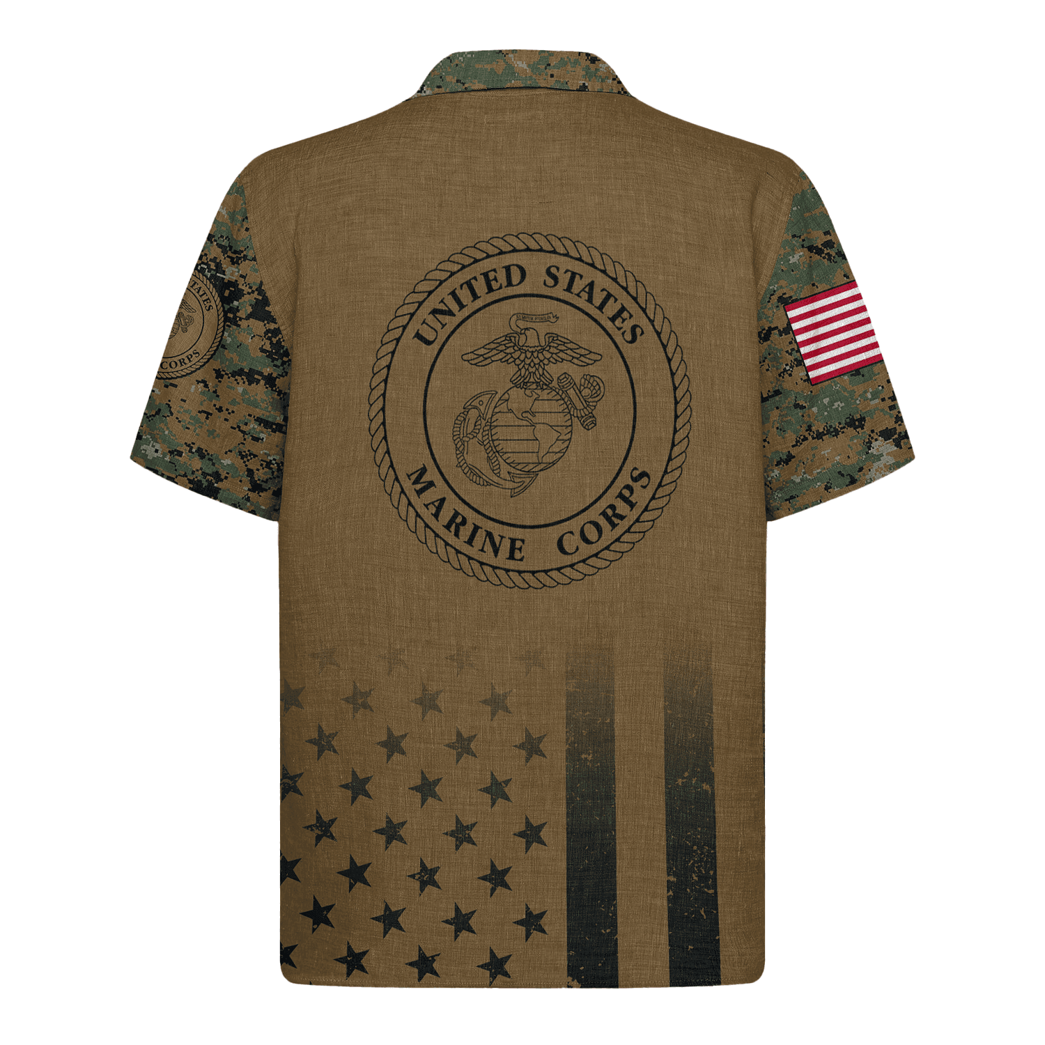 US MARINE 250th Years Of Service Hawaiian Shirt