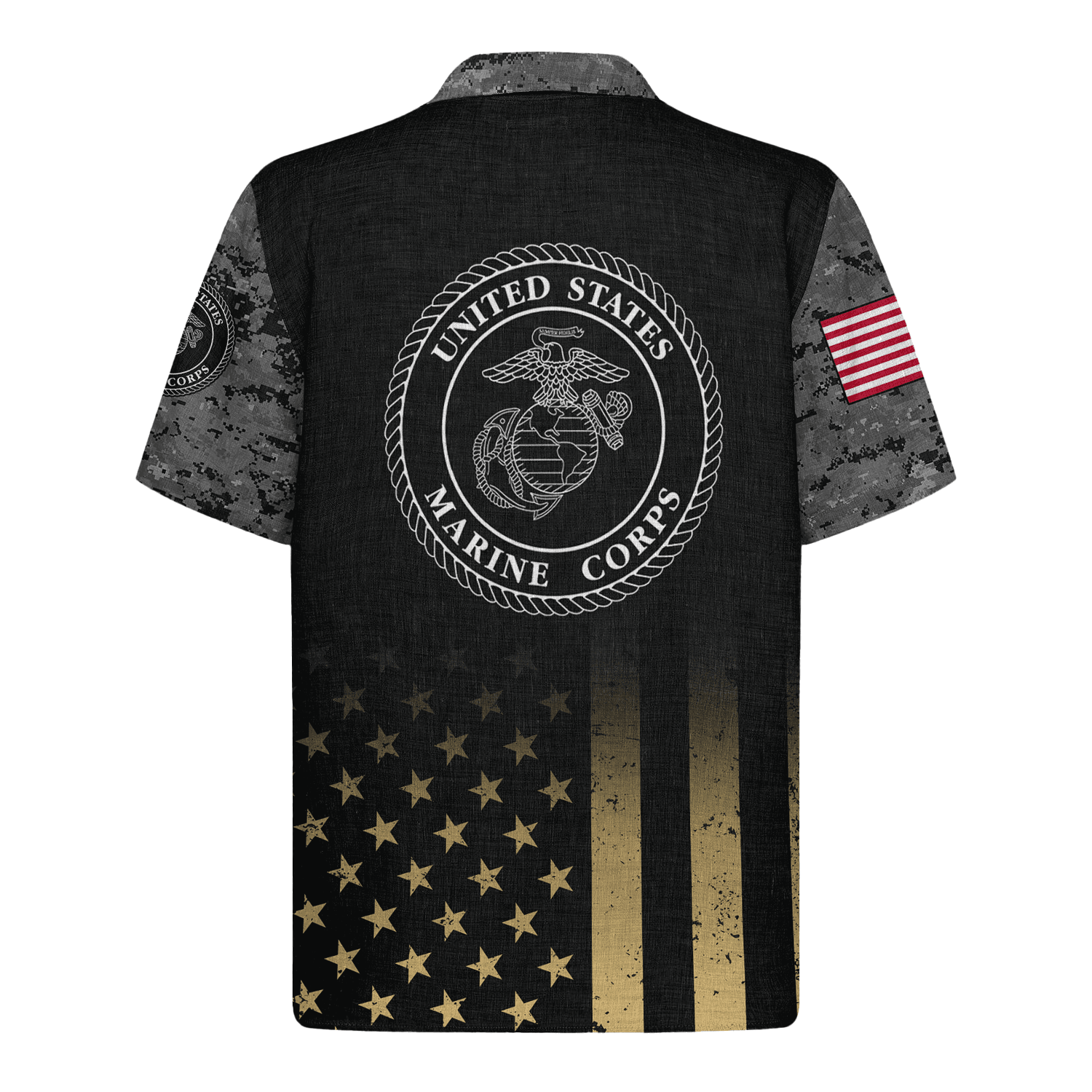 US MARINE 250th Years Of Service Hawaiian Shirt