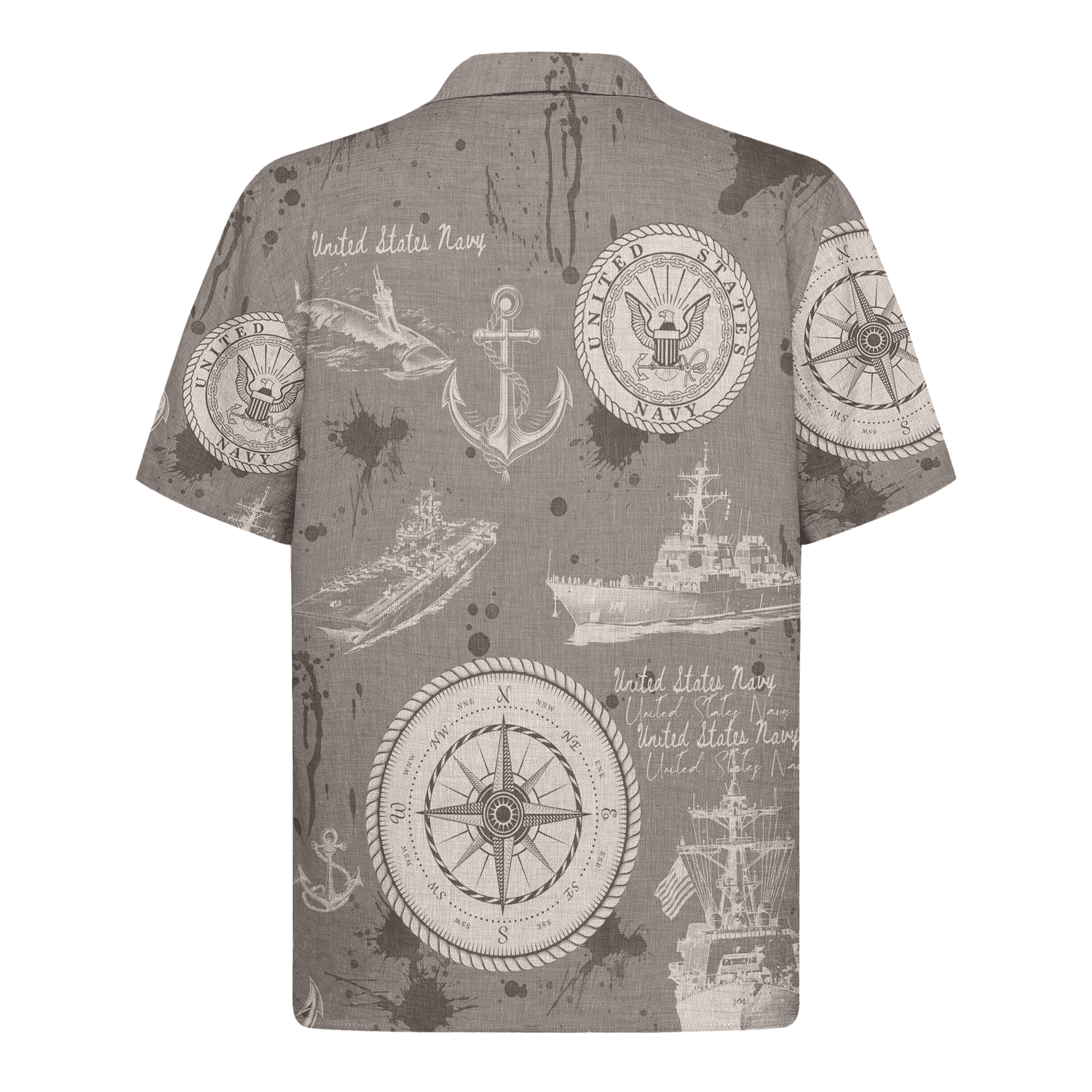 US Navy 250th Years Of Service Hawaiian Shirt
